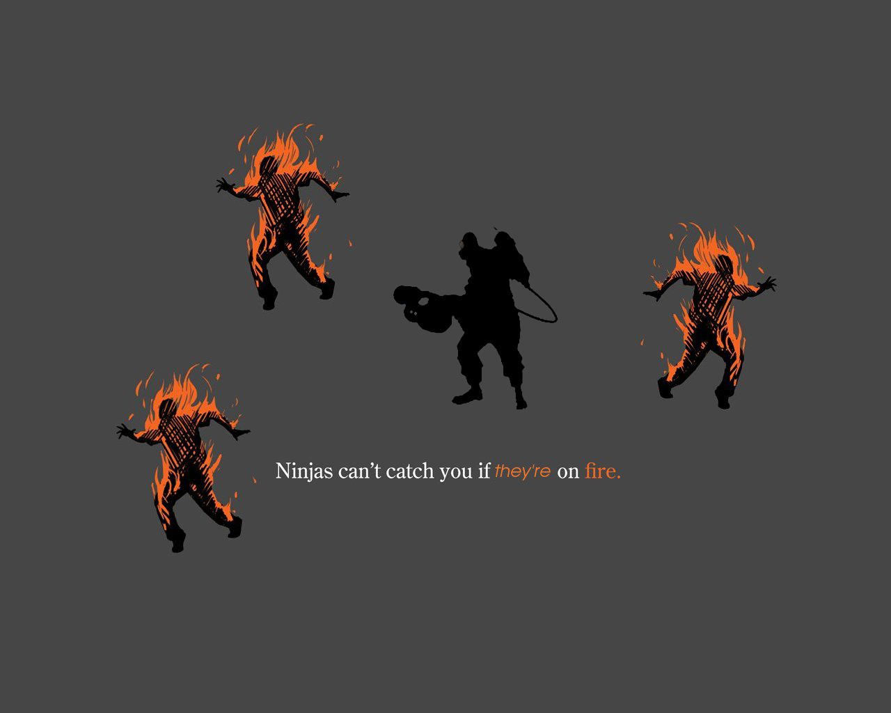 Free download wallpaper Ninja, Humor on your PC desktop