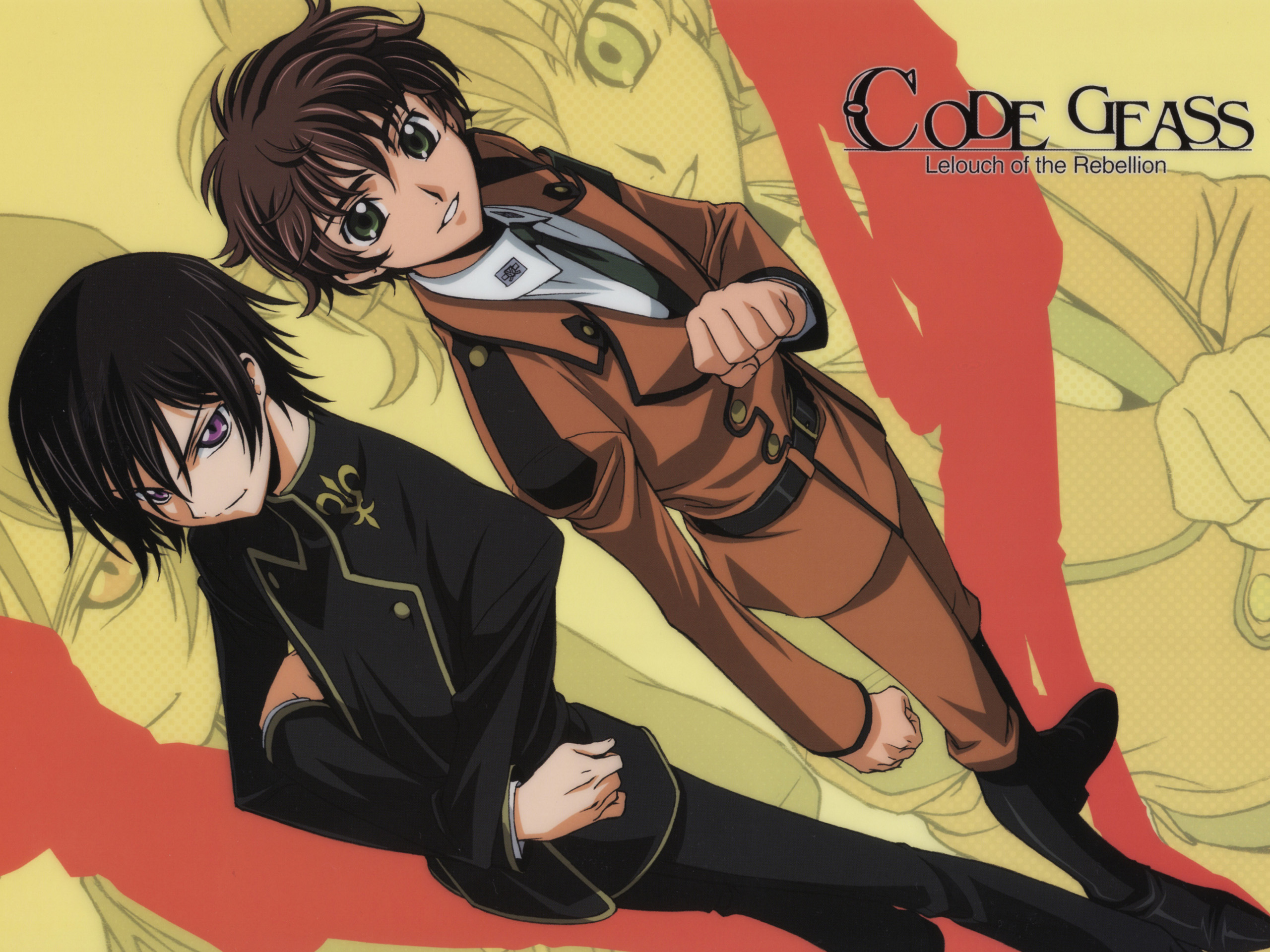 Baixe gratuitamente a imagem Anime, Lelouch Lamperouge, Suzaku Kururugi, Código Geass na área de trabalho do seu PC