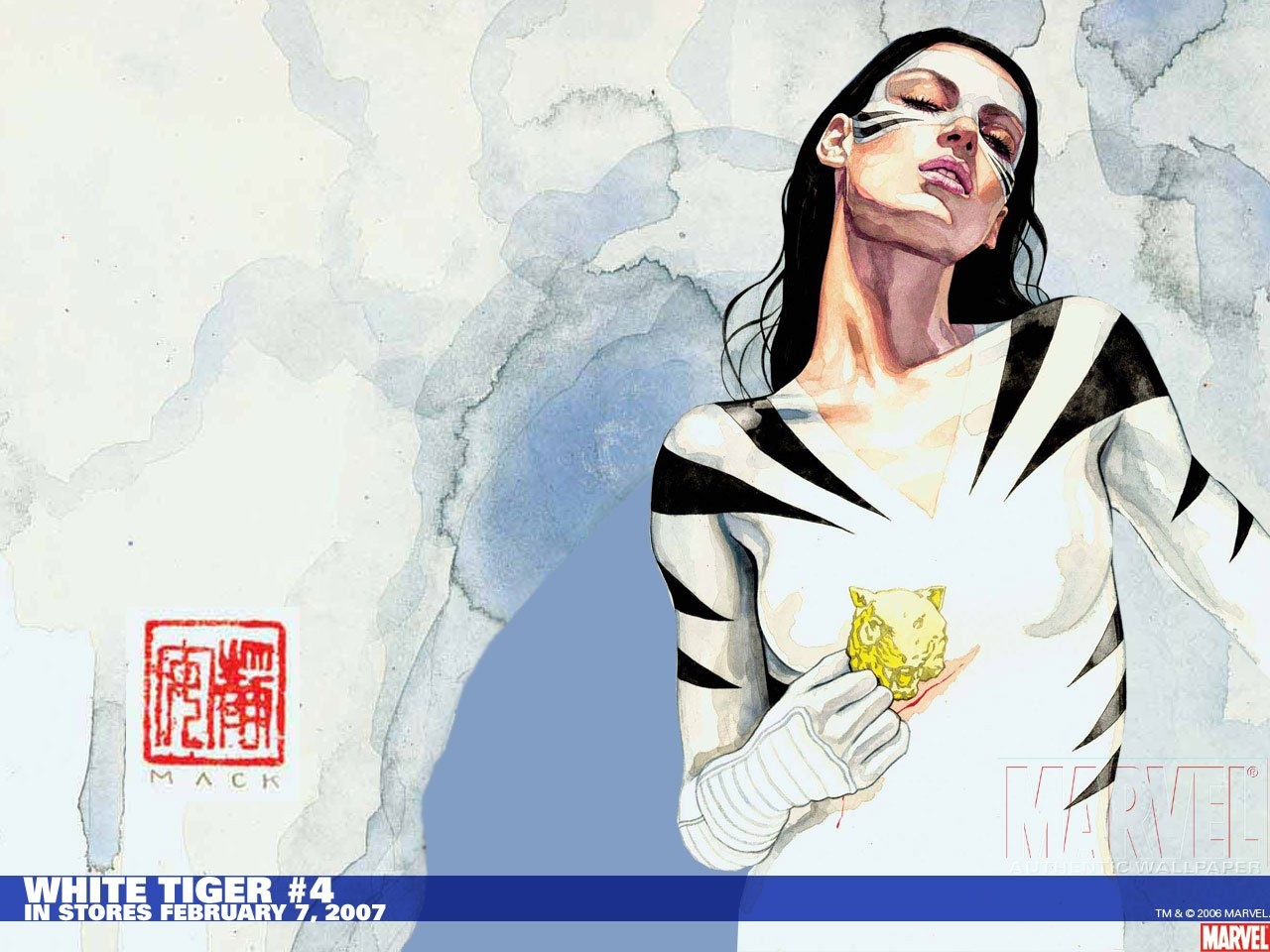 Baixar papéis de parede de desktop Tigre Branco (Marvel Comics) HD