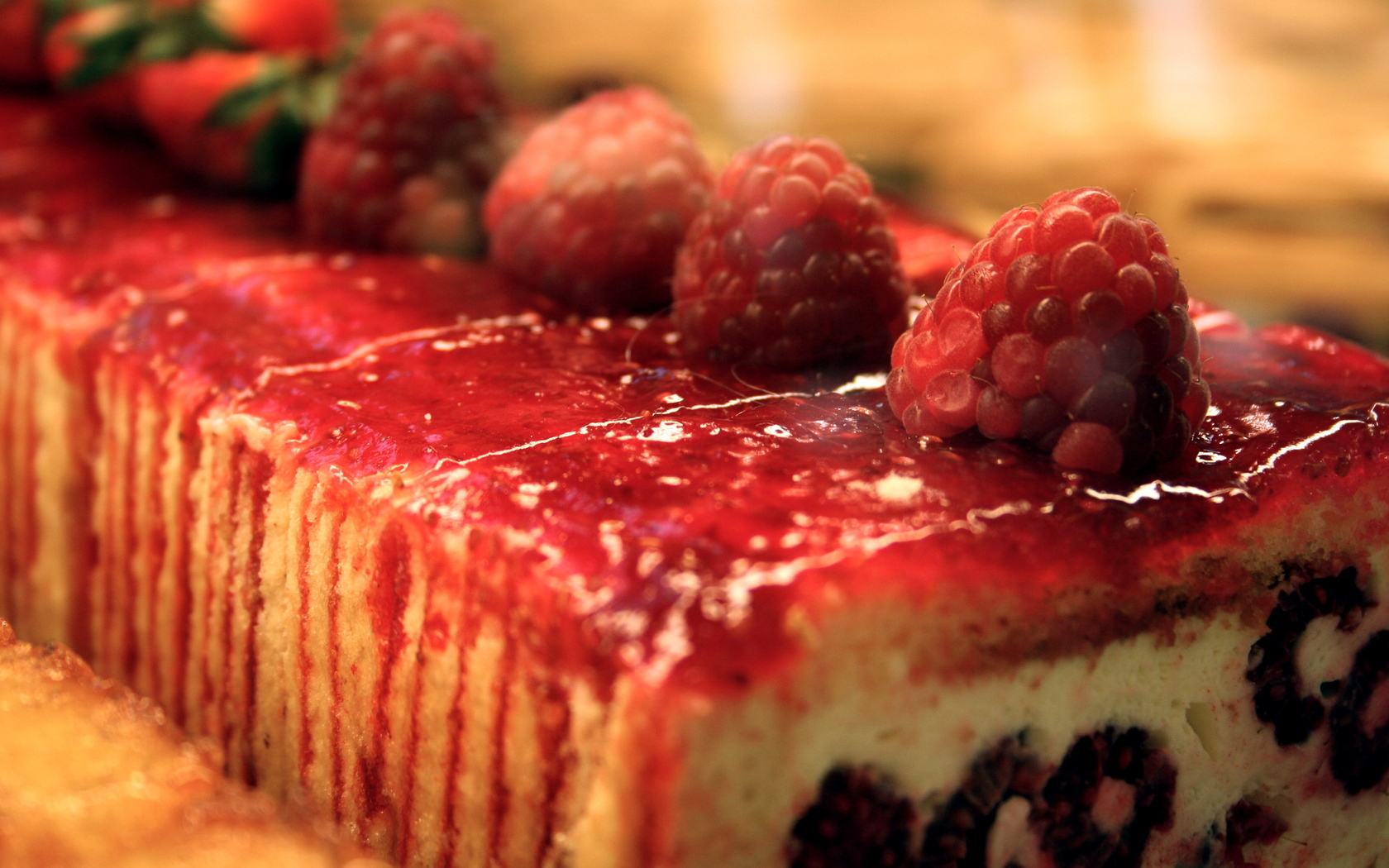 dessert, food, red wallpapers for tablet