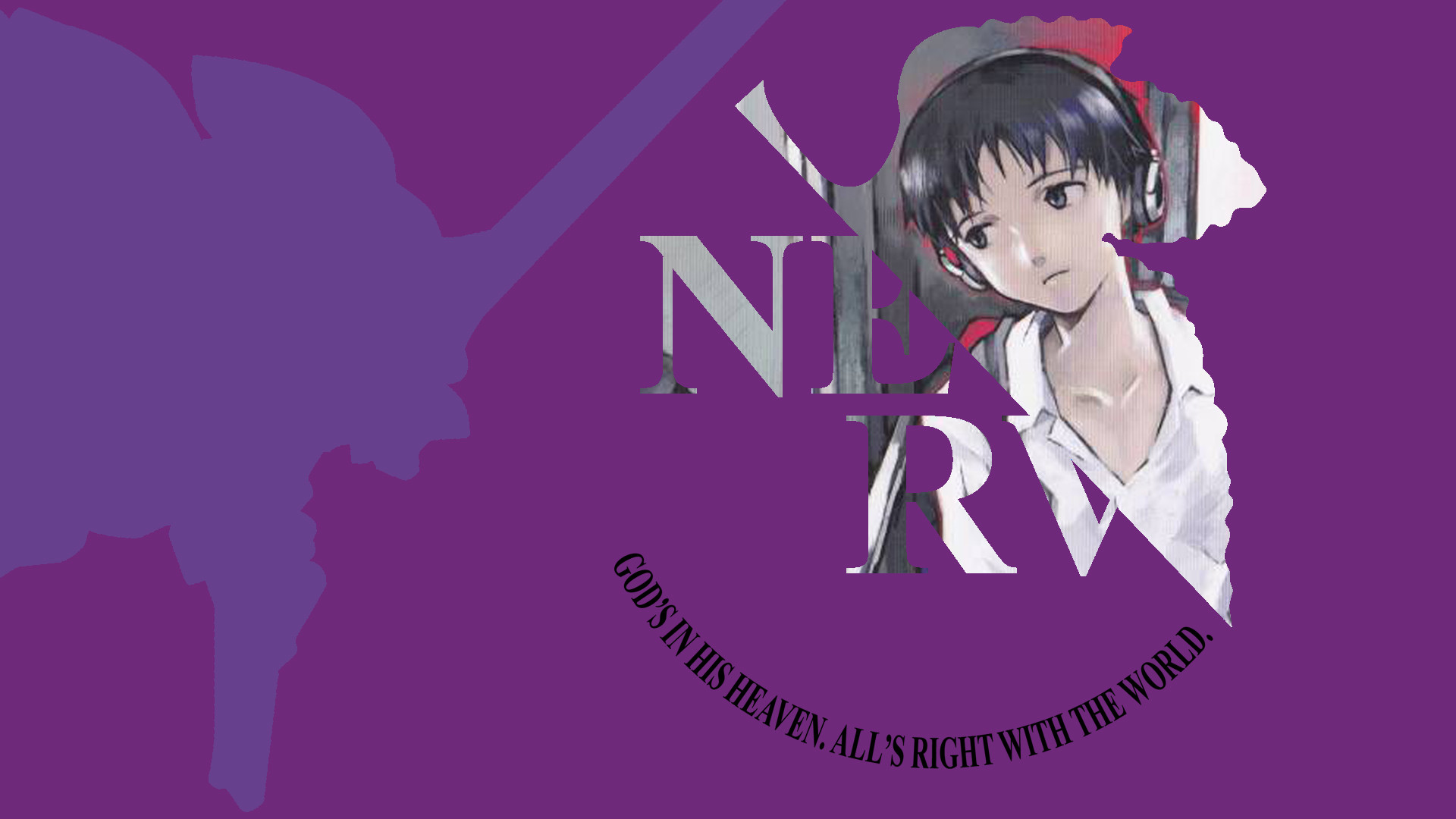 Handy-Wallpaper Animes, Neon Genesis Evangelion kostenlos herunterladen.