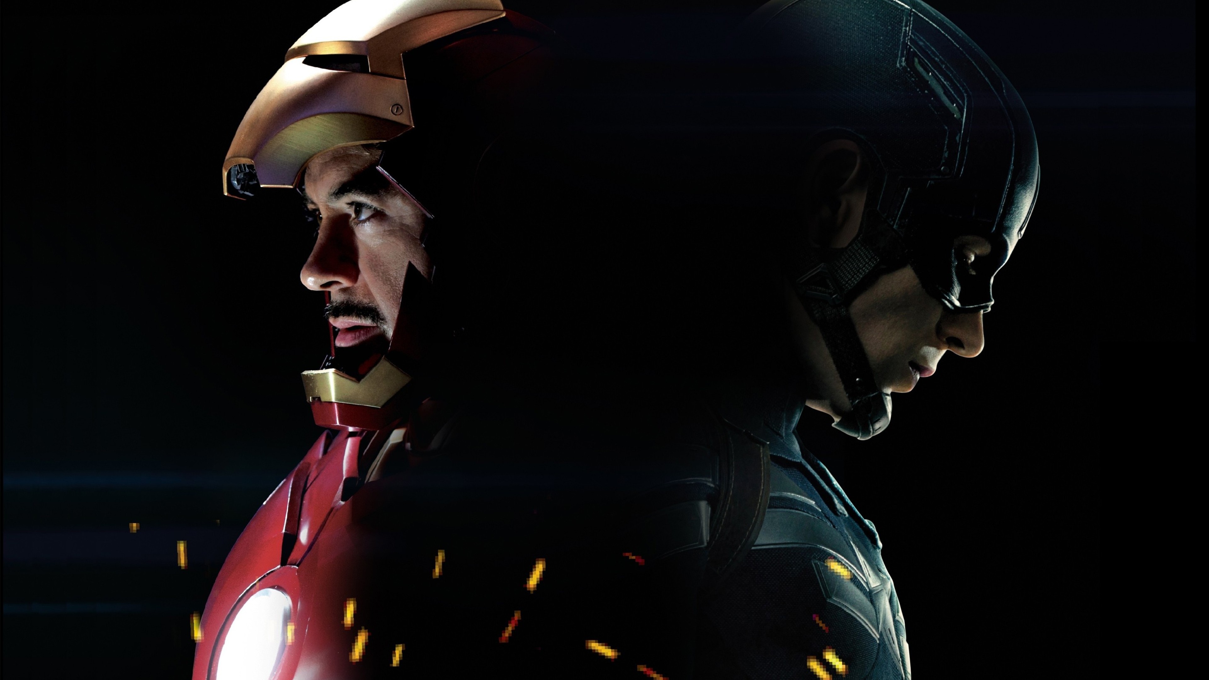 Скачать обои бесплатно Кино, Железный Человек, Капитан Америка, Первый Мститель: Война Героев картинка на рабочий стол ПК