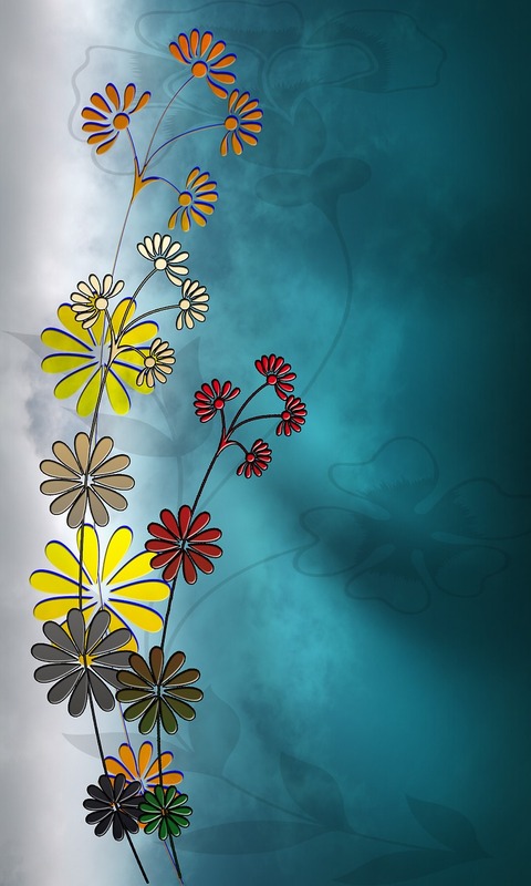 Download mobile wallpaper Flowers, Flower, Artistic for free.