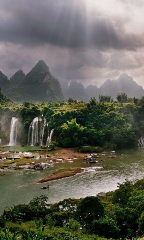 Descarga gratuita de fondo de pantalla para móvil de Cascada, Cascadas, Tierra/naturaleza.