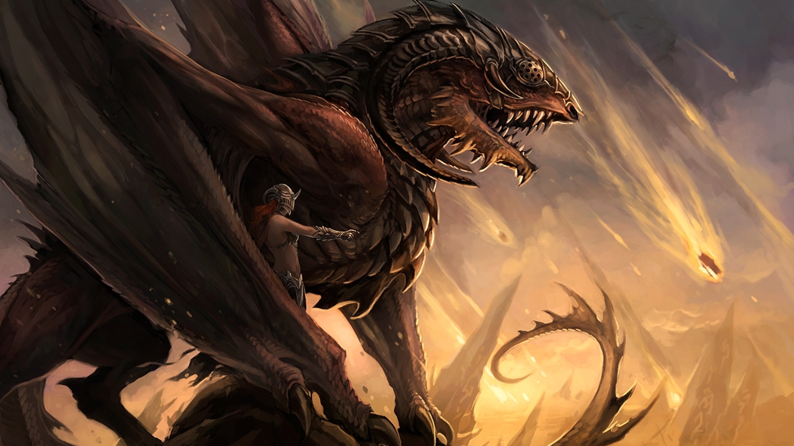 Free download wallpaper Fantasy, Dragon on your PC desktop