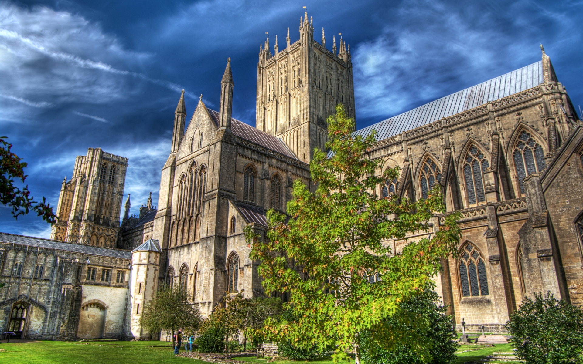 Free download wallpaper Religious, Wells Cathedral, Cathedrals on your PC desktop