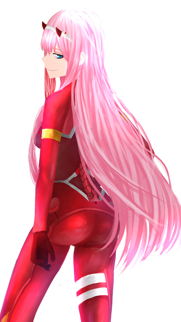 Handy-Wallpaper Animes, Darling In The Franxx, Zero Two (Liebling Im Franxx) kostenlos herunterladen.