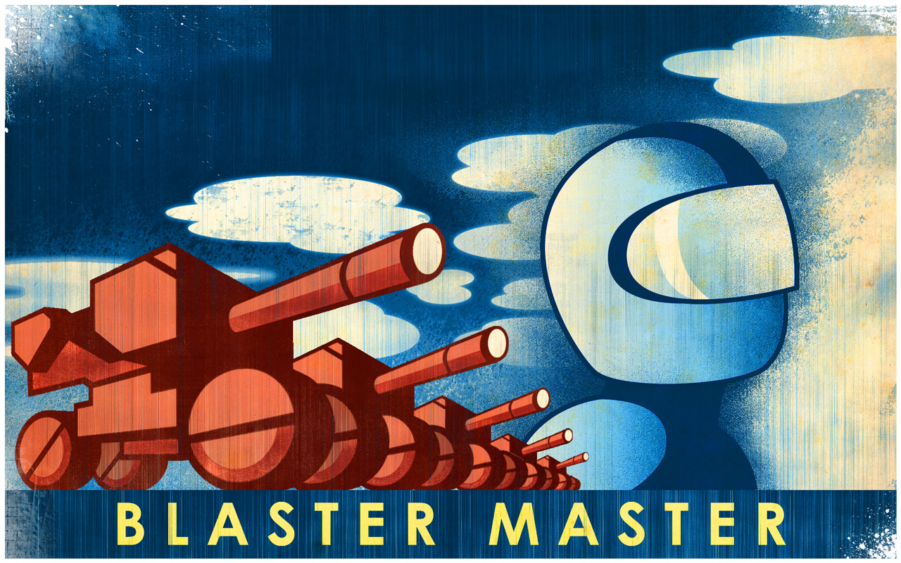 Laden Sie Blaster Master HD-Desktop-Hintergründe herunter