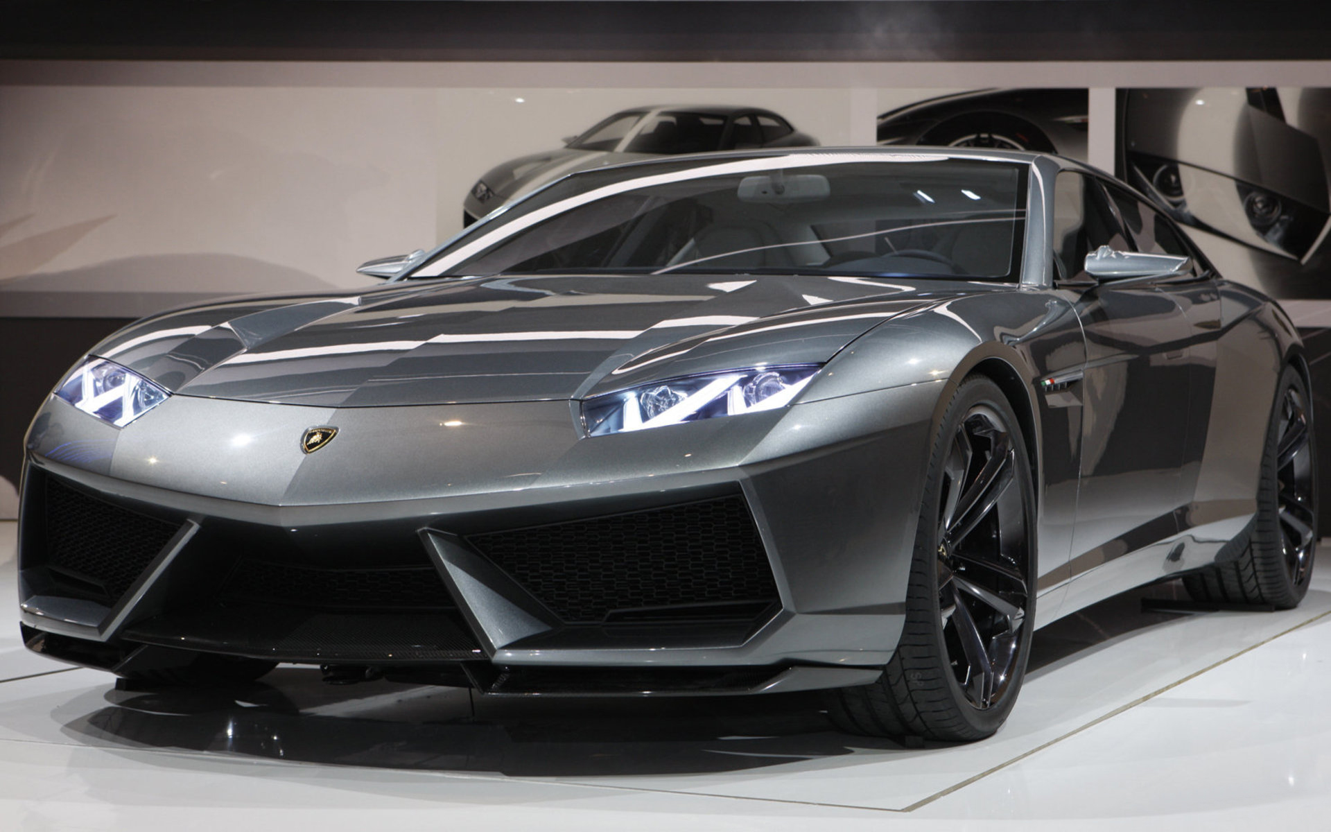 Laden Sie Lamborghini Estoque HD-Desktop-Hintergründe herunter