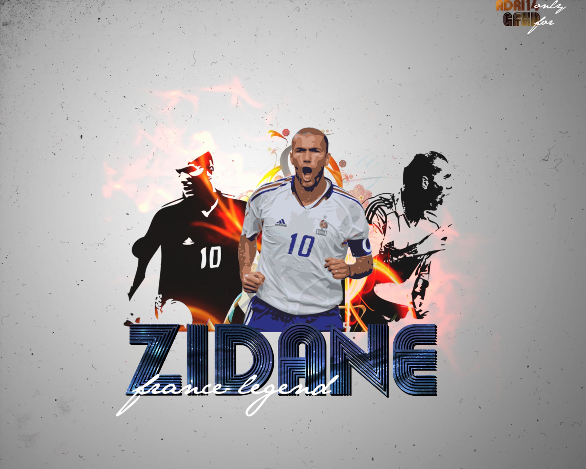 Téléchargez des papiers peints mobile Des Sports, Football, Zinedine Zidane, Équipe De France De Football gratuitement.