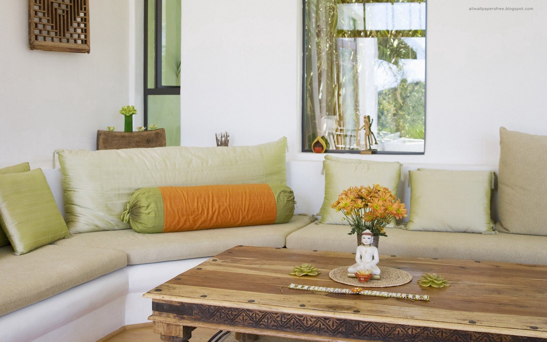 table, miscellanea, miscellaneous, design, sofa, coziness, comfort, cushions, pillows