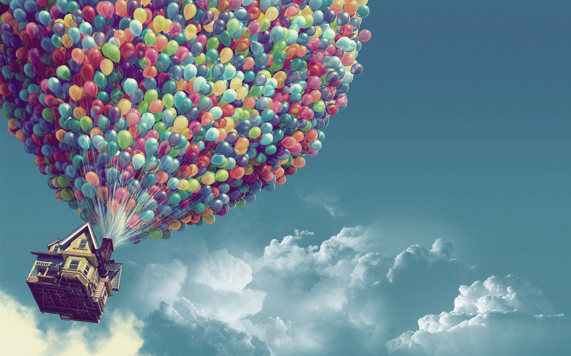 Download mobile wallpaper Up, Balloon, Movie, Up (Movie) for free.