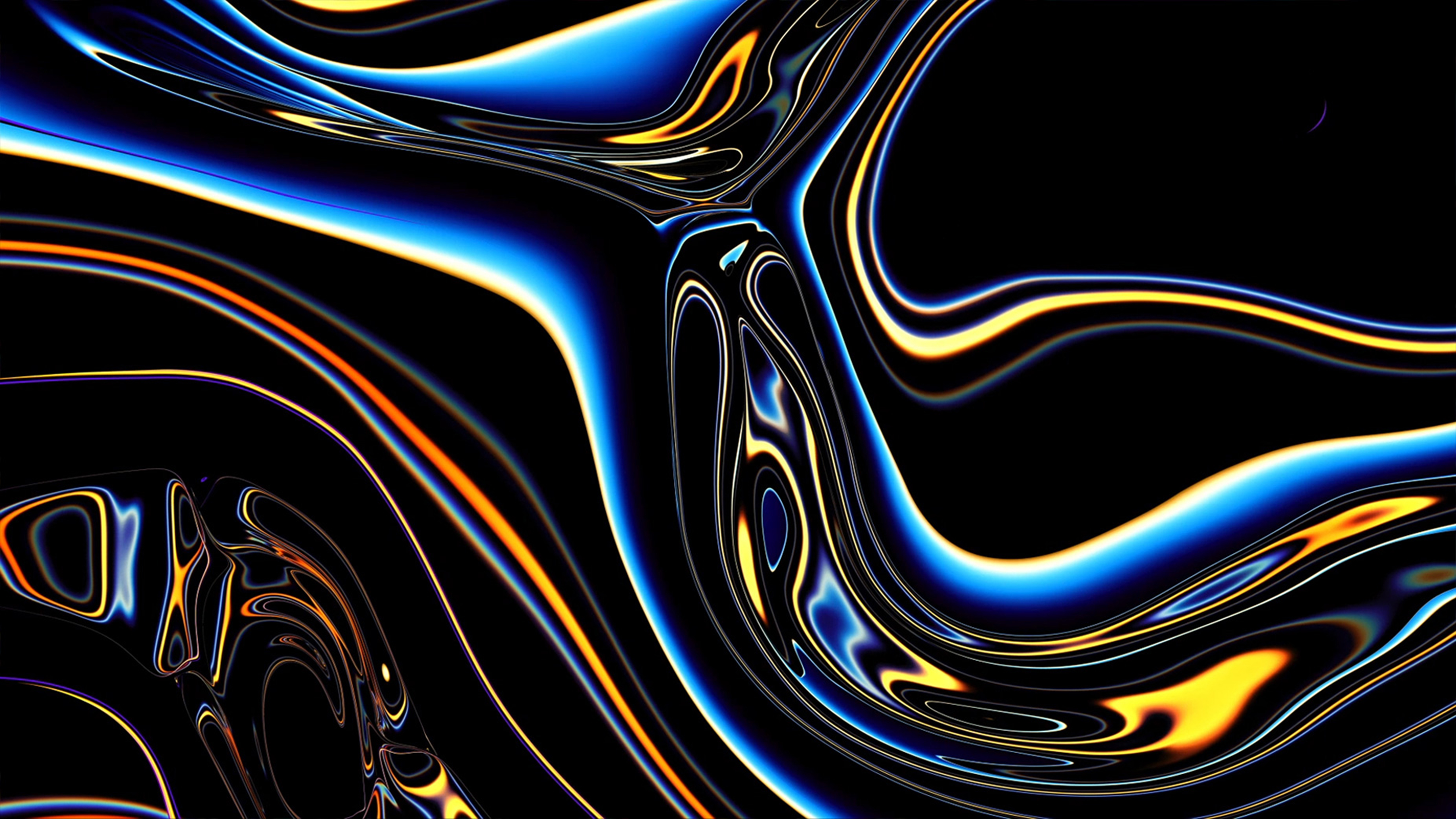 Download mobile wallpaper Abstract, Wave, Apple Inc for free.