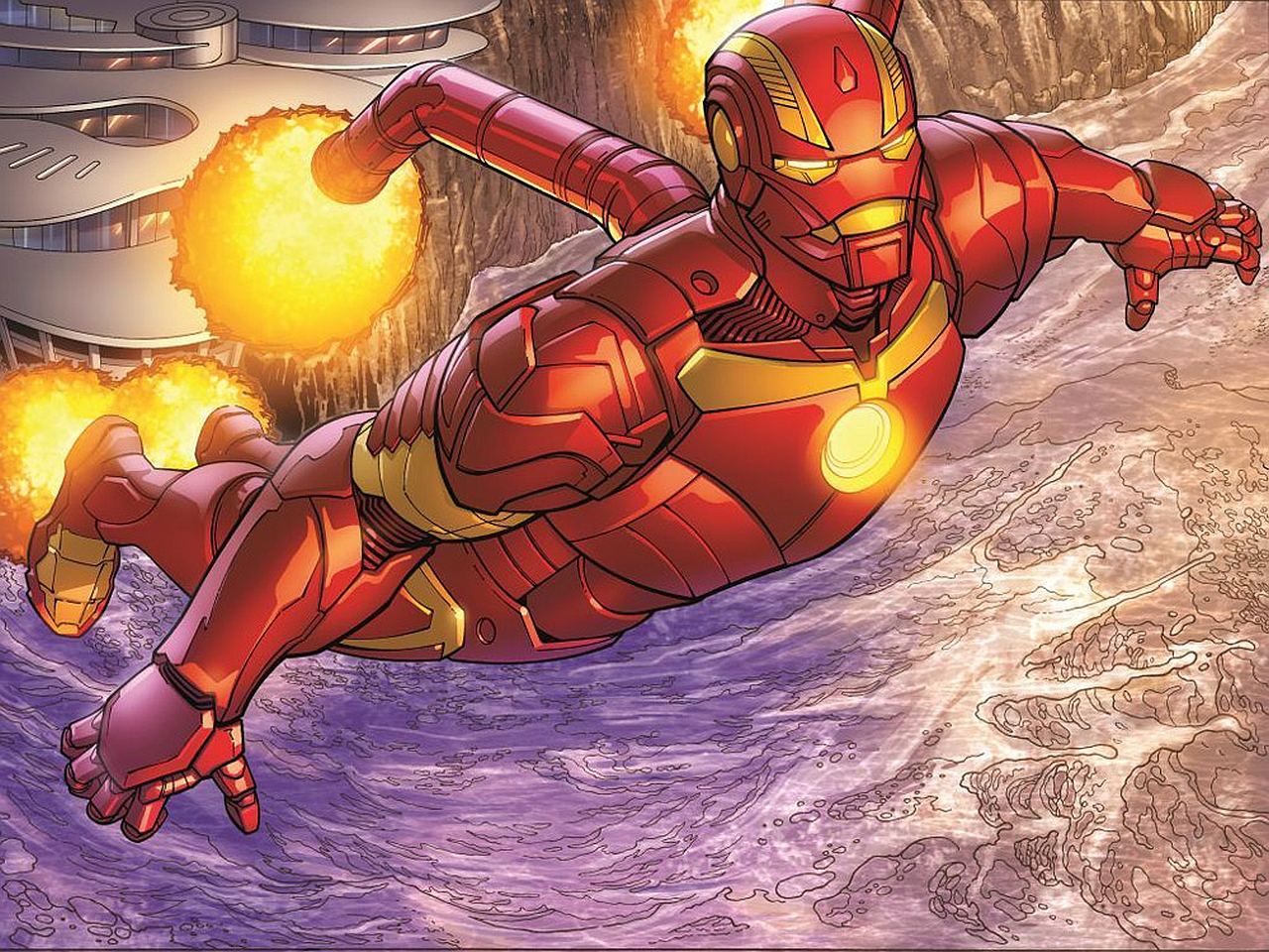 Télécharger des fonds d'écran Iron Man : Frontière Fatale HD
