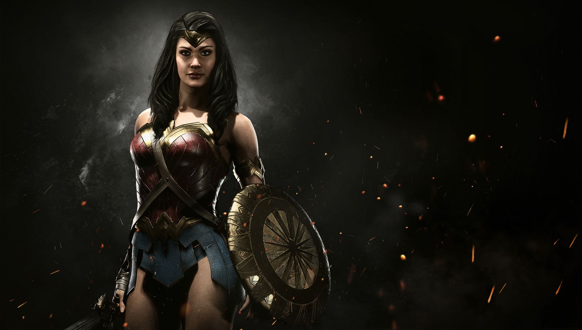 Download mobile wallpaper Video Game, Wonder Woman, Injustice 2, Injustice for free.