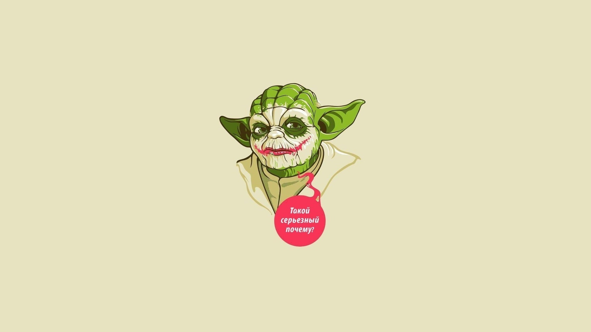 Free download wallpaper Star Wars, Batman, Joker, Movie, Humor, Yoda on your PC desktop