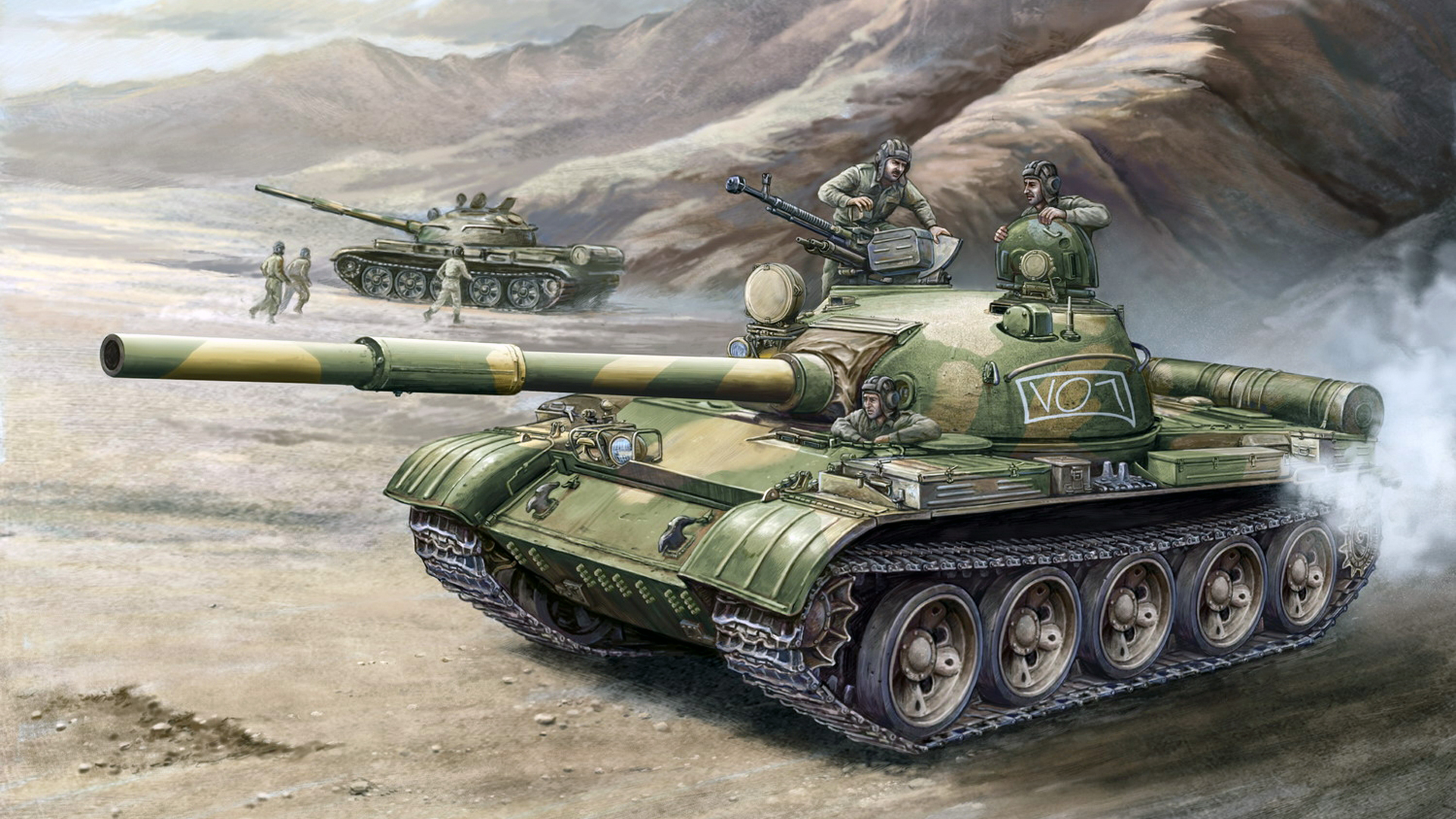 Download mobile wallpaper Tanks, Military, Tank, T 62 for free.