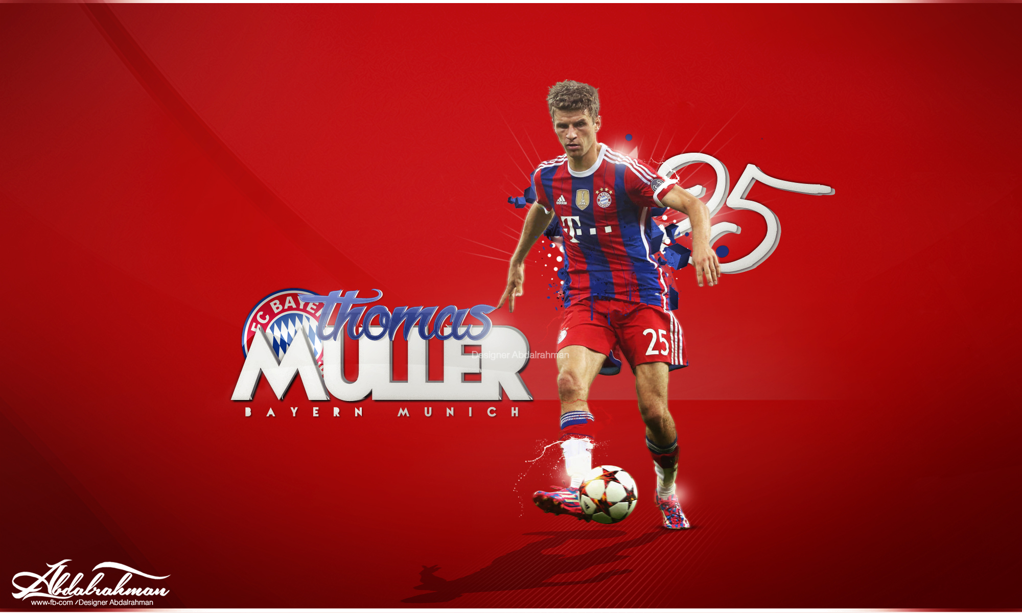 Laden Sie das Sport, Fußball, Fc Bayern München, Deutsch, Thomas Müller-Bild kostenlos auf Ihren PC-Desktop herunter