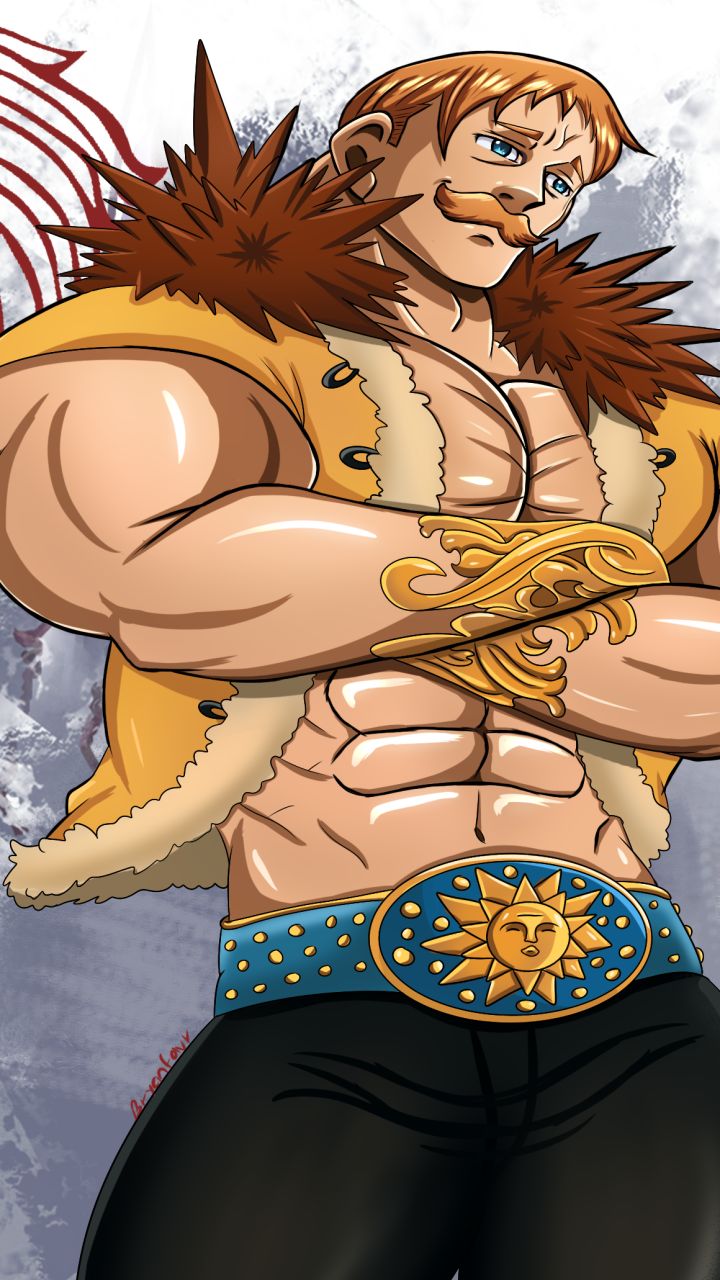 Descarga gratuita de fondo de pantalla para móvil de Animado, Los Siete Pecados Capitales, Escanor (Los Siete Pecados Capitales).