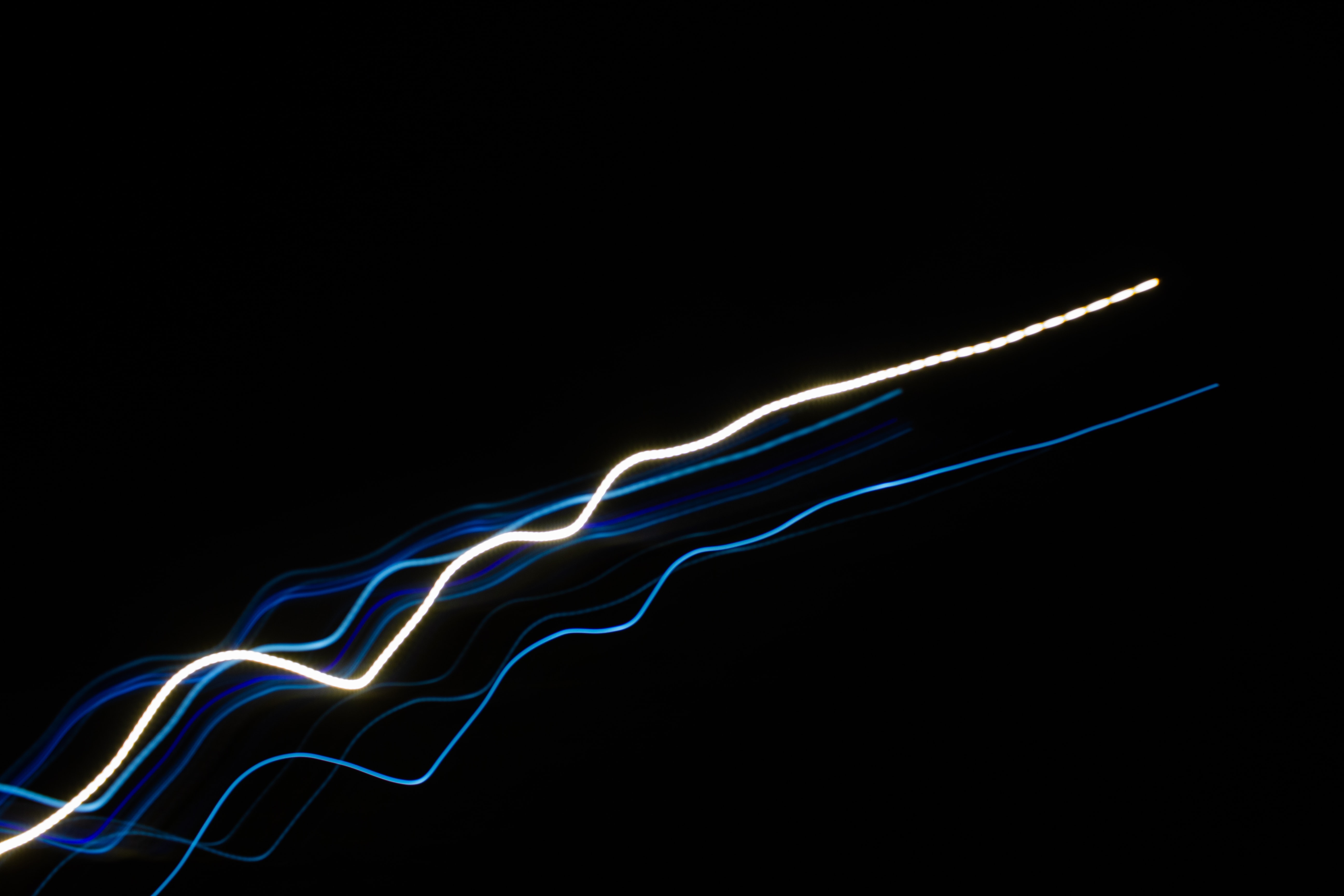 Download mobile wallpaper Waves, Wavy, Lines, Neon for free.