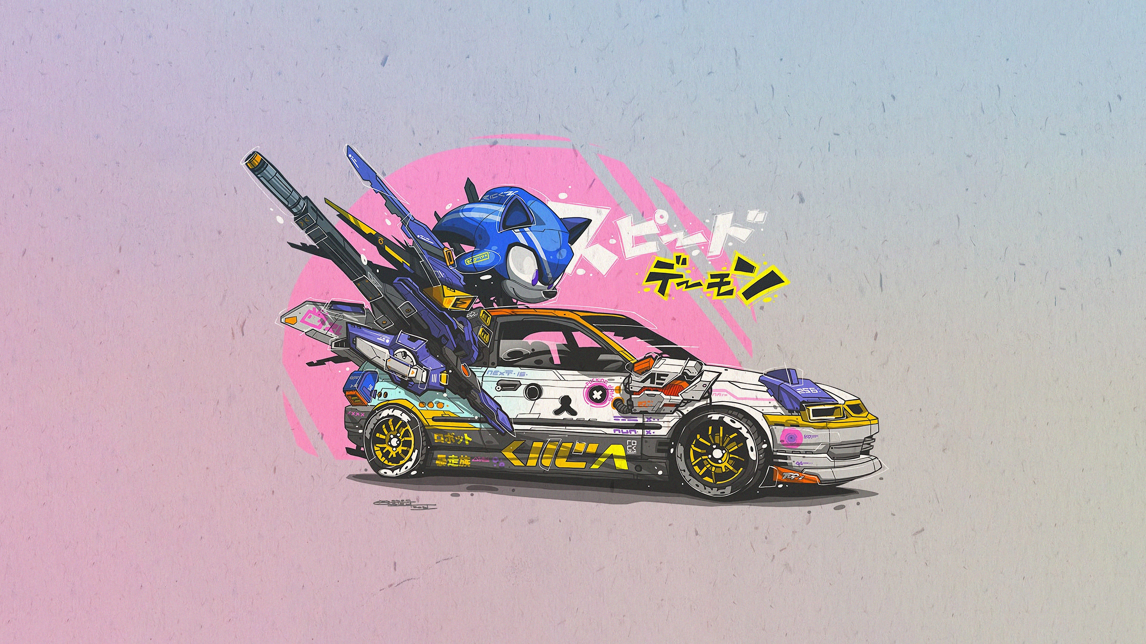 Download mobile wallpaper Car, Video Game, Sonic The Hedgehog, Sonic for free.