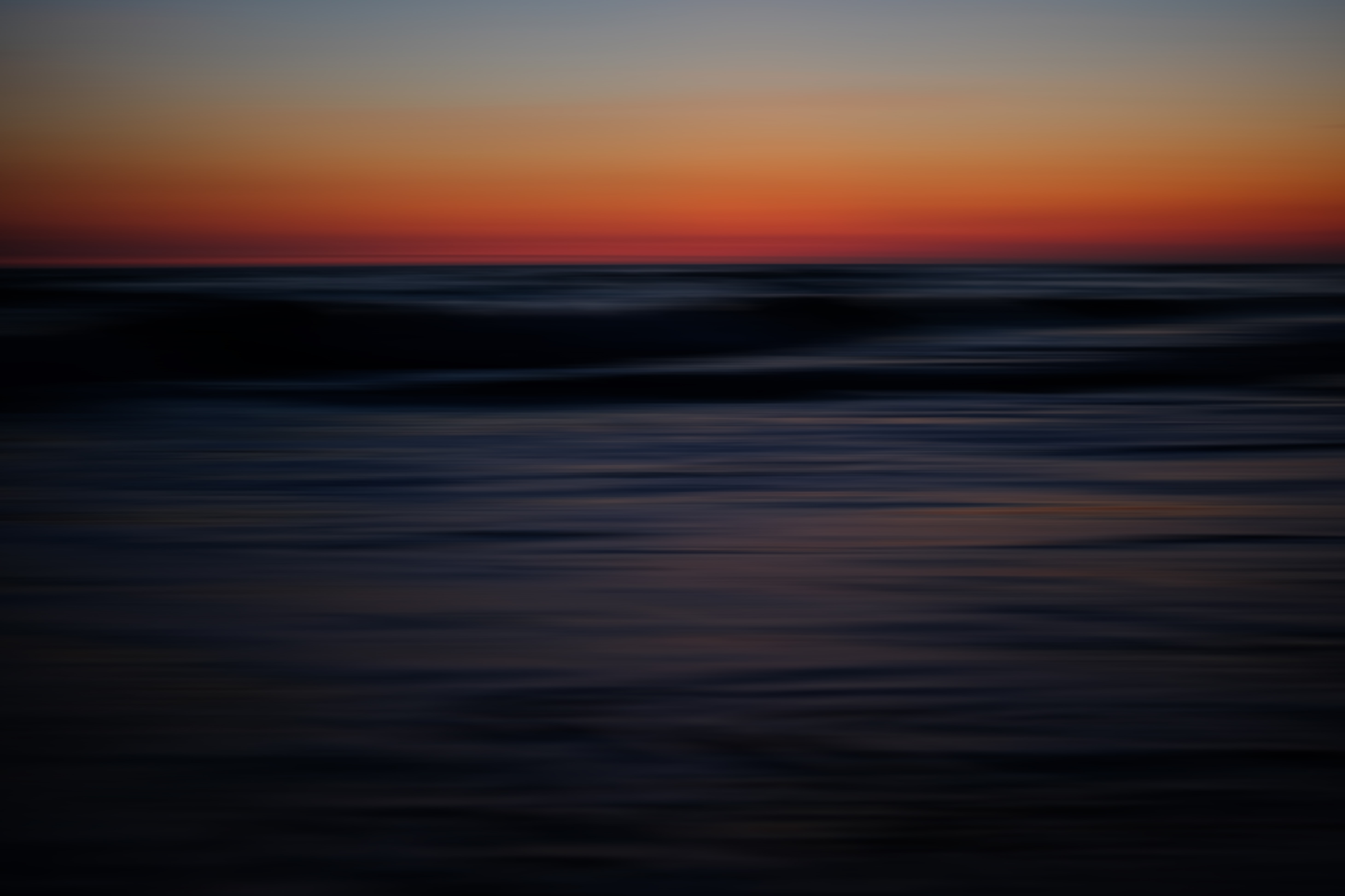 Free download wallpaper Sky, Sea, Horizon, Sunset, Waves, Nature on your PC desktop