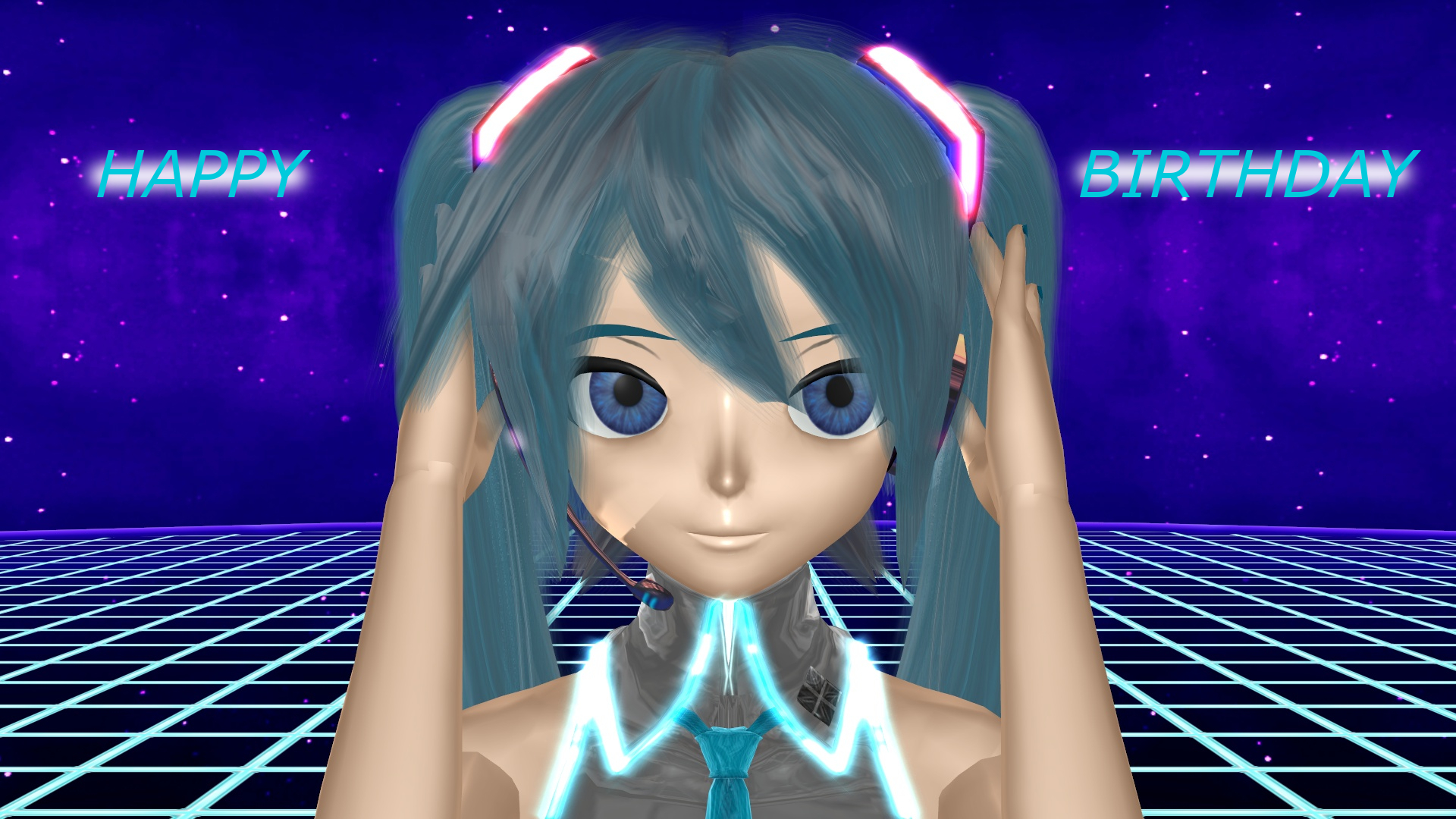 Descarga gratuita de fondo de pantalla para móvil de Vocaloid, Ojos Azules, Animado, Pelo Azul, Hatsune Miku.