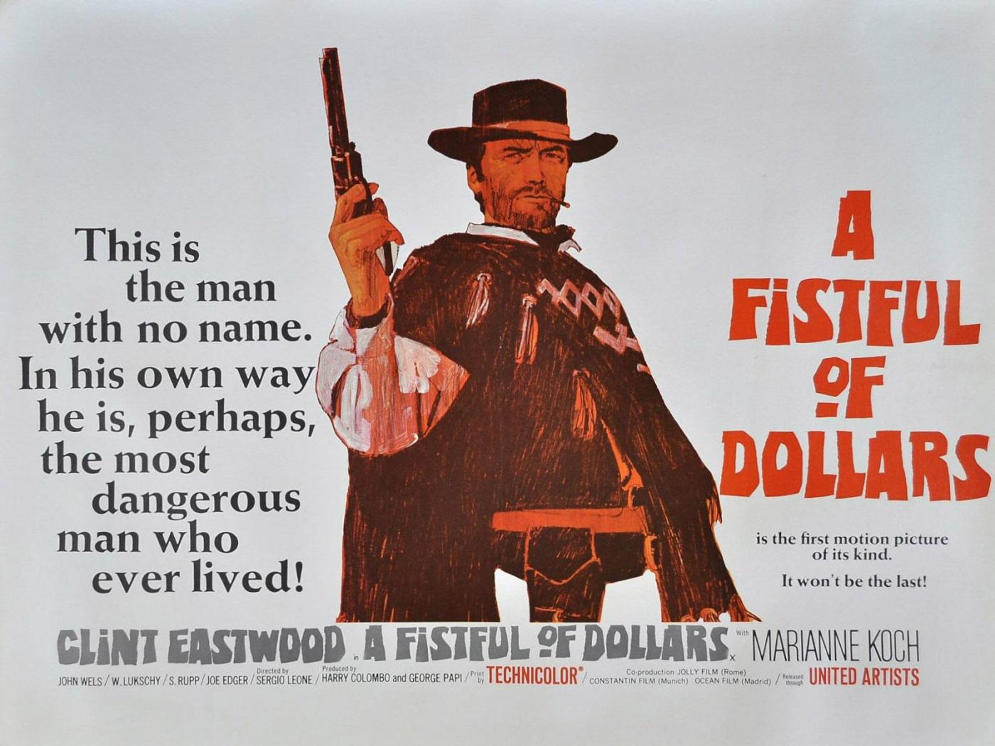 movie, a fistful of dollars