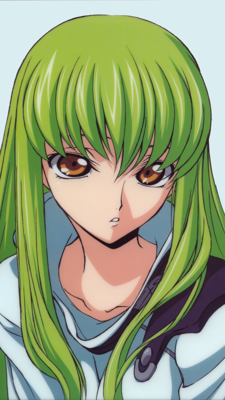 Download mobile wallpaper Anime, Green Hair, Code Geass, C C (Code Geass) for free.