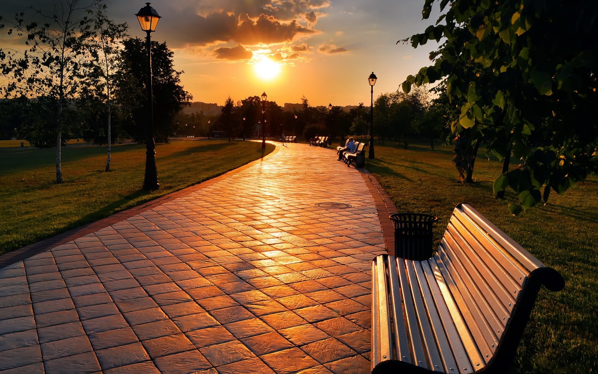 Free download wallpaper Park, Bench, Photography on your PC desktop