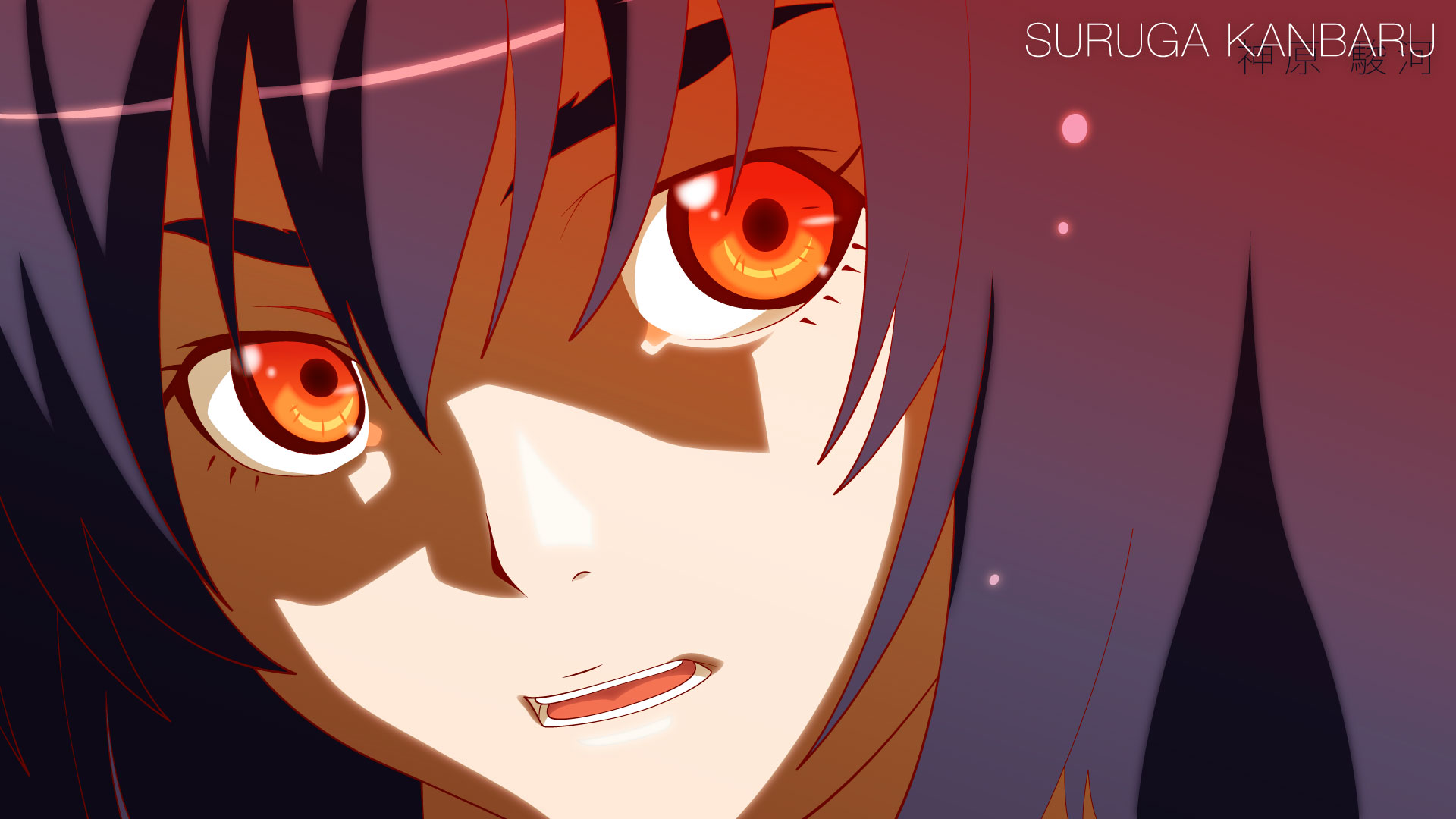 Handy-Wallpaper Animes, Monogatari (Serie), Suruga Kanbaru kostenlos herunterladen.