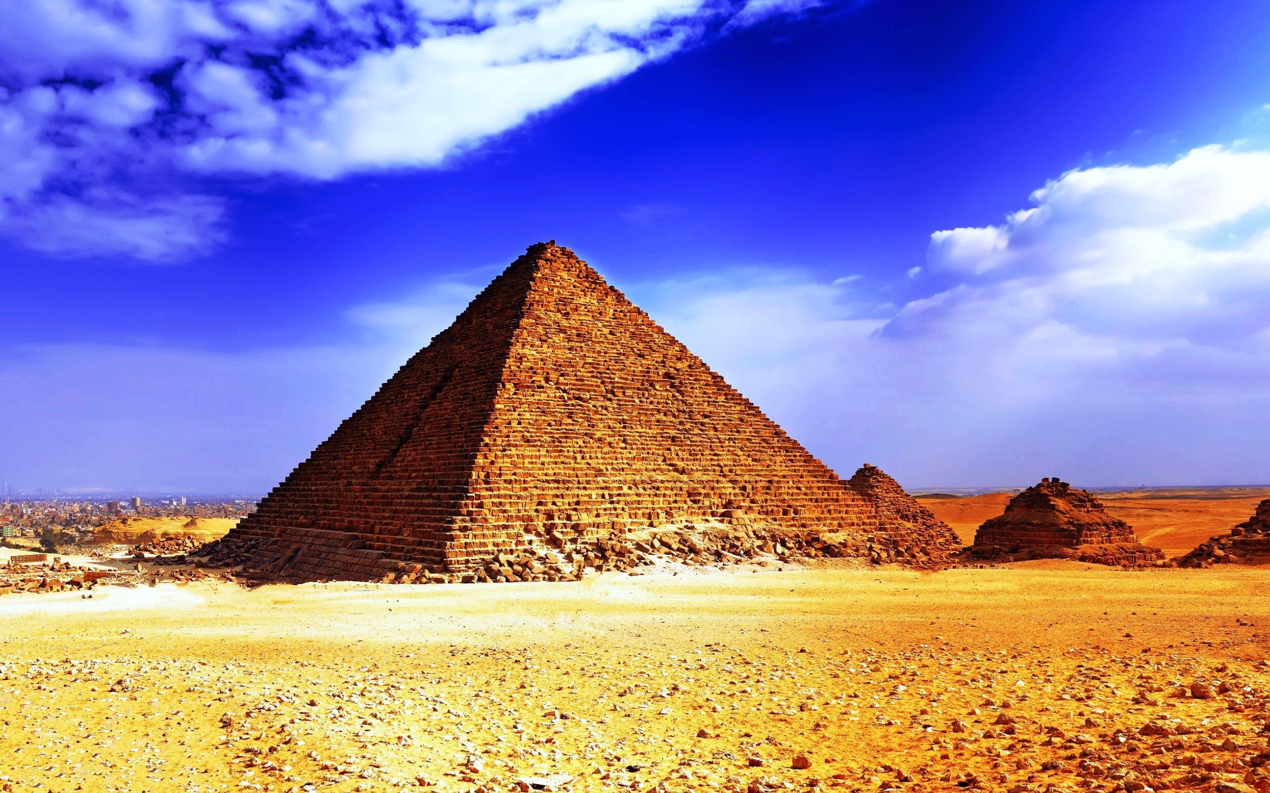 Скачать обои бесплатно Египет, Пирамида, Сделано Человеком картинка на рабочий стол ПК