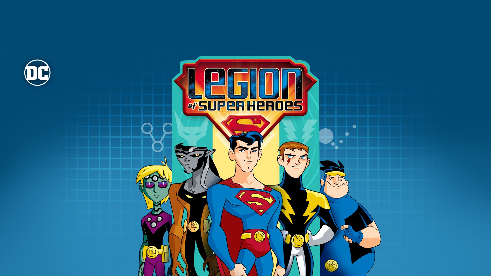 1007228 télécharger le fond d'écran séries tv, legion of super heroes, garçon qui rebondit, brainiac 5, garçon de la foudre, superman, loup des bois (dc comics) - économiseurs d'écran et images gratuitement