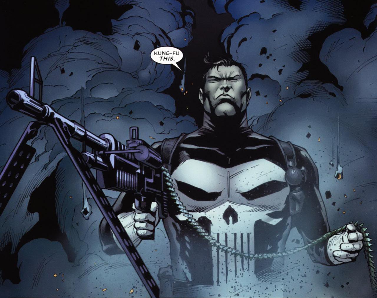 Handy-Wallpaper Comics, Marvel's The Punisher kostenlos herunterladen.