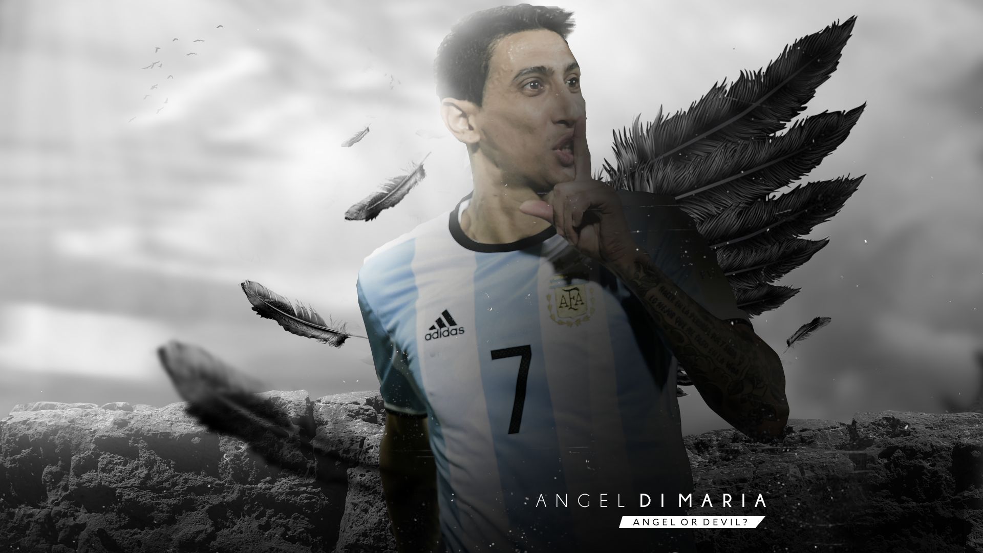 Baixar papel de parede para celular de Esportes, Futebol, Seleção Argentina De Futebol, Ángel Di María gratuito.