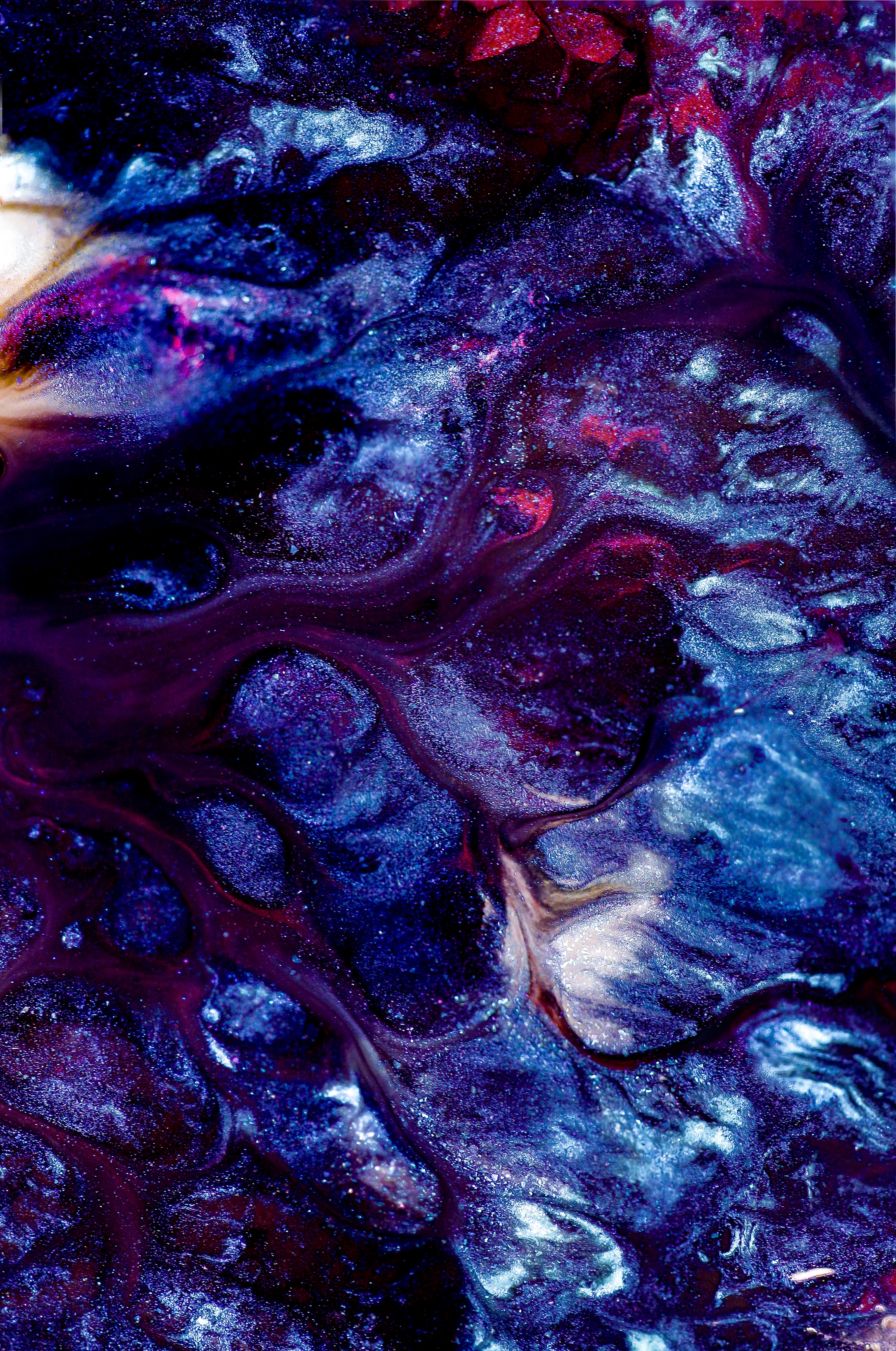 purple, divorces, paint, abstract, violet HD wallpaper