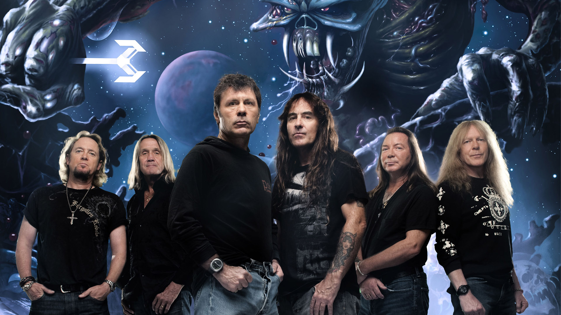 Téléchargez gratuitement l'image Iron Maiden, Musique sur le bureau de votre PC