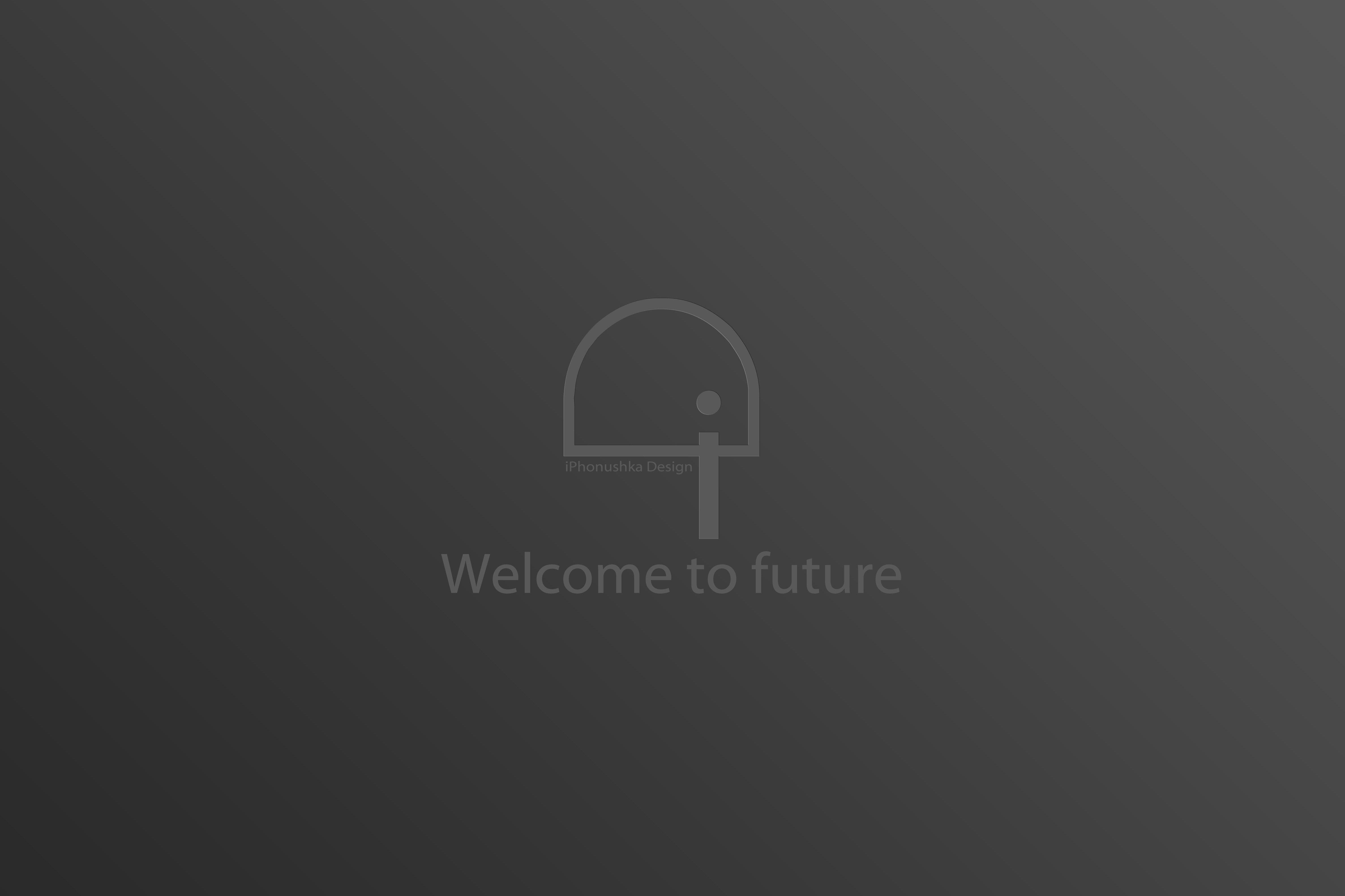 logo, words, inscription, logotype, welcome to future