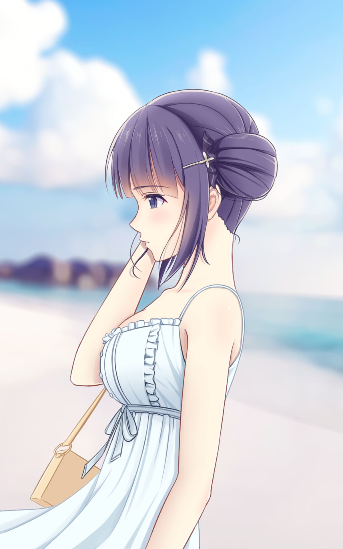 Download mobile wallpaper Anime, Summer, Original for free.