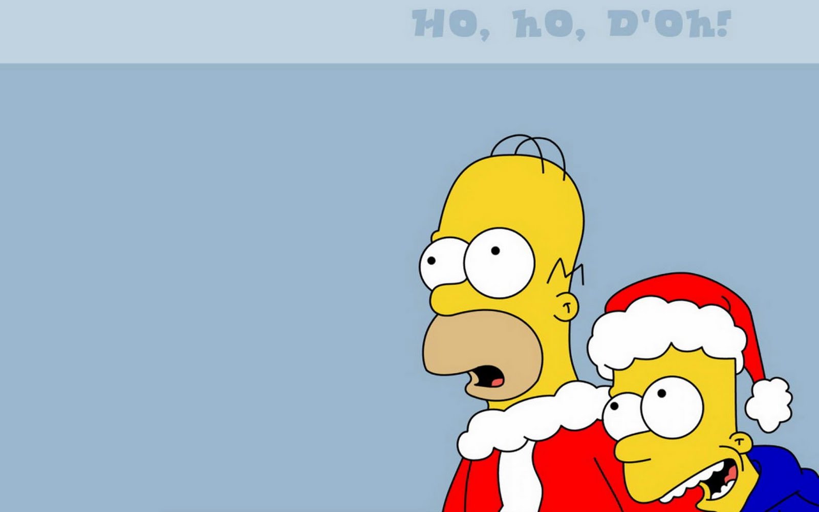 Скачать обои бесплатно Рождество, Телешоу, Барт Симпсон, Симпсоны, Гомер Симпсон картинка на рабочий стол ПК