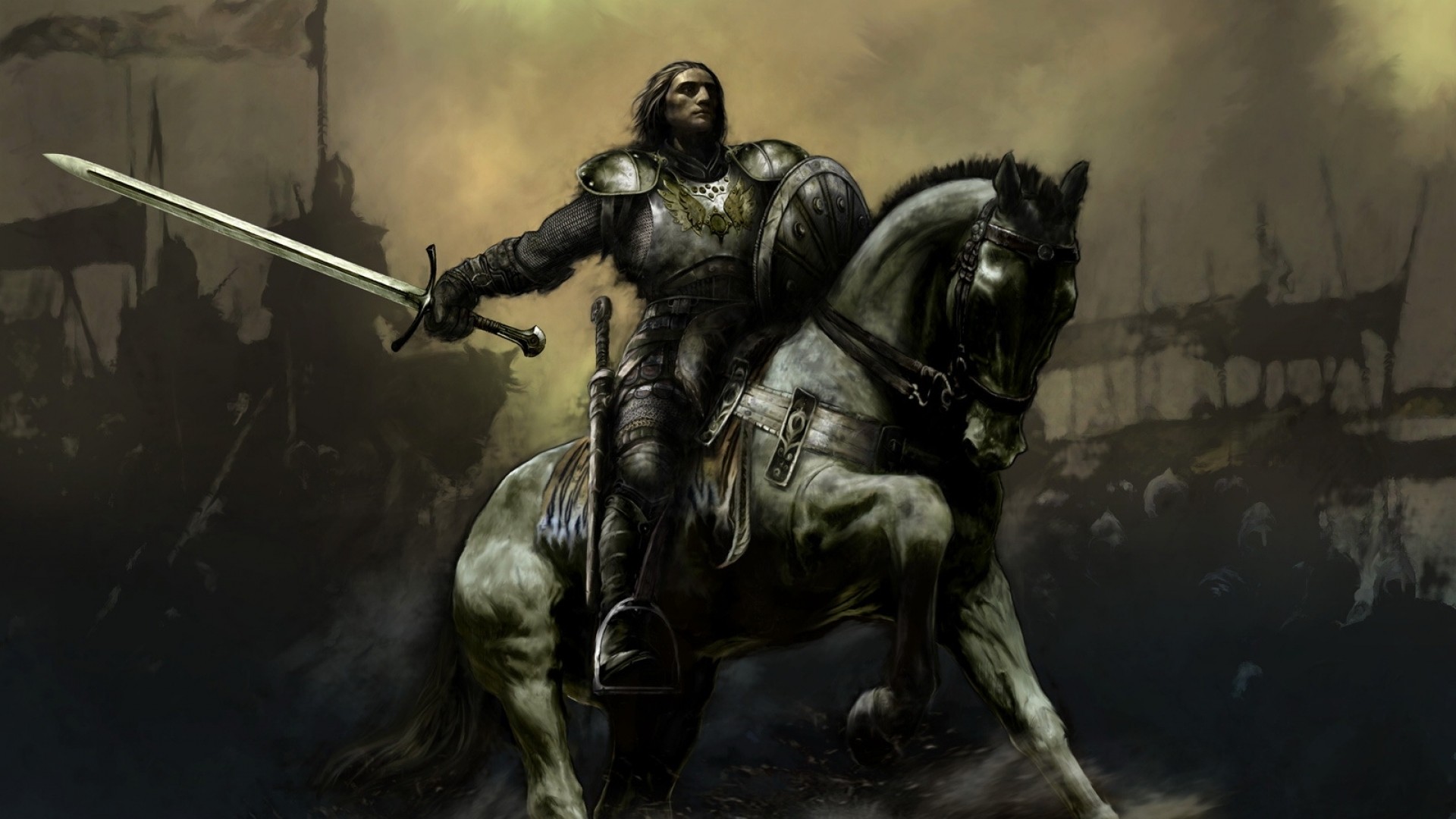 Free download wallpaper Fantasy, Knight on your PC desktop