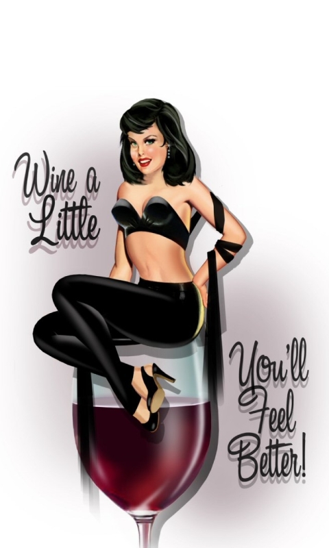 Download mobile wallpaper Artistic, Pin Up for free.