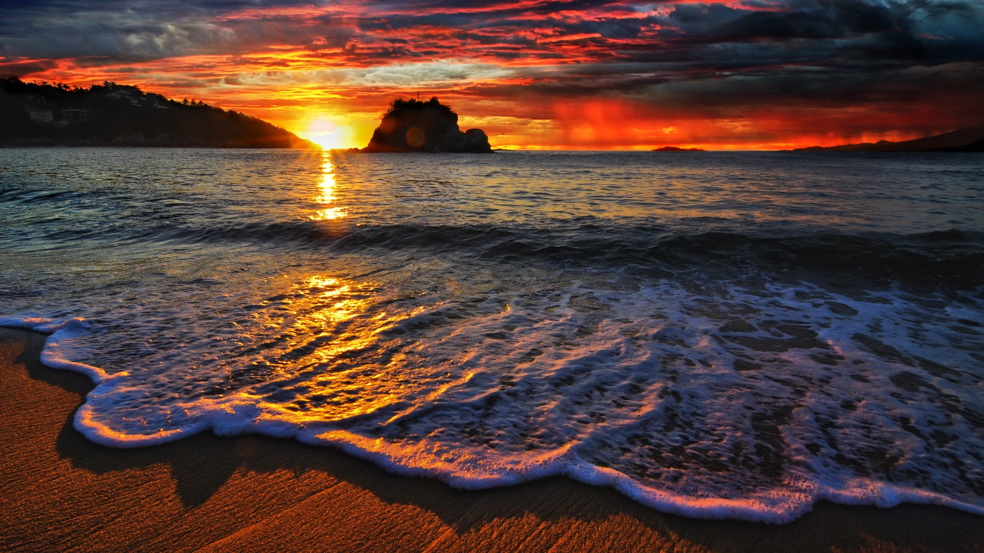 Laden Sie das Ozean, Meer, Sonnenuntergang, Erde/natur-Bild kostenlos auf Ihren PC-Desktop herunter