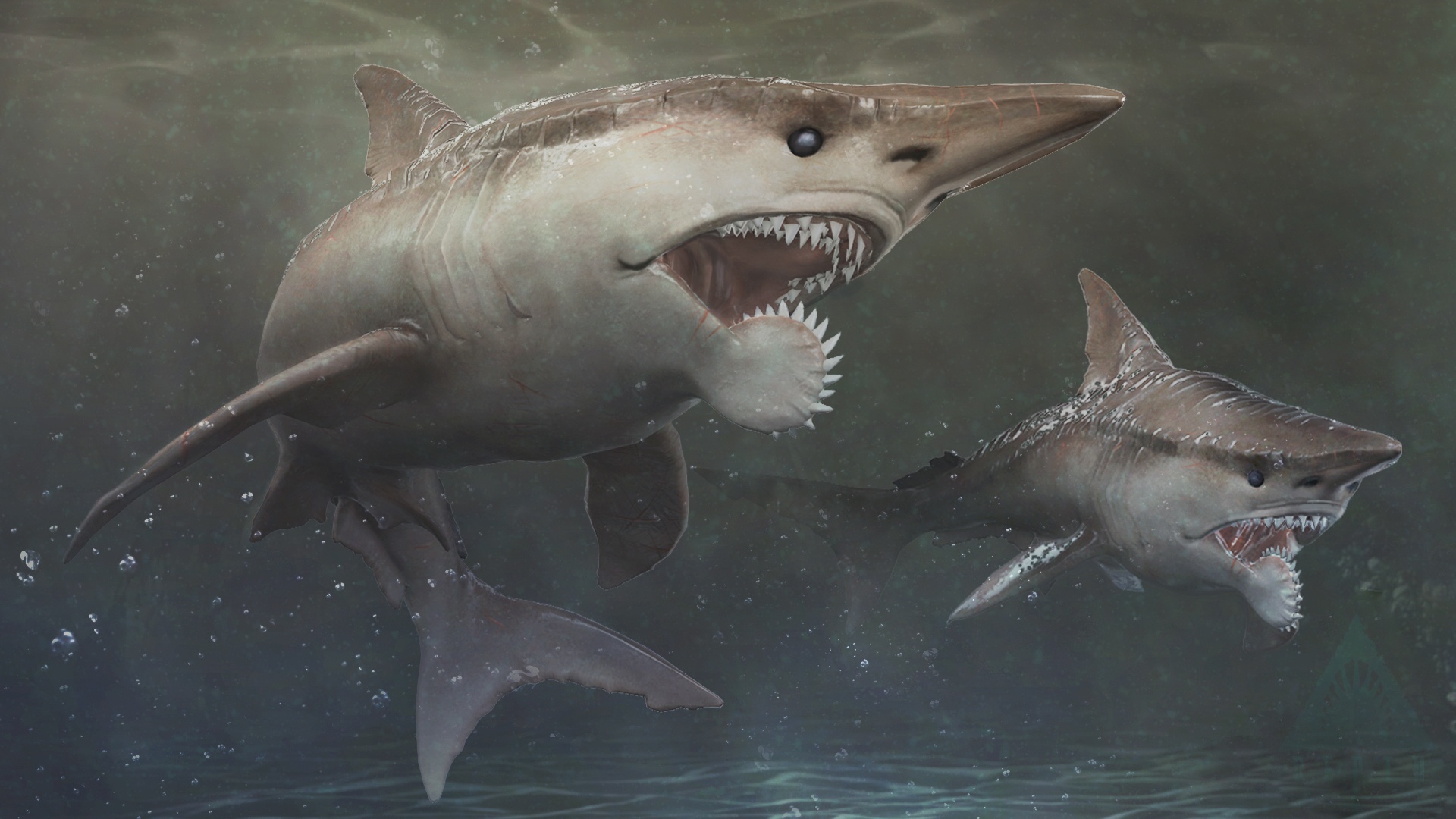 Download mobile wallpaper Fantasy, Creature, Shark, Sea Monster for free.