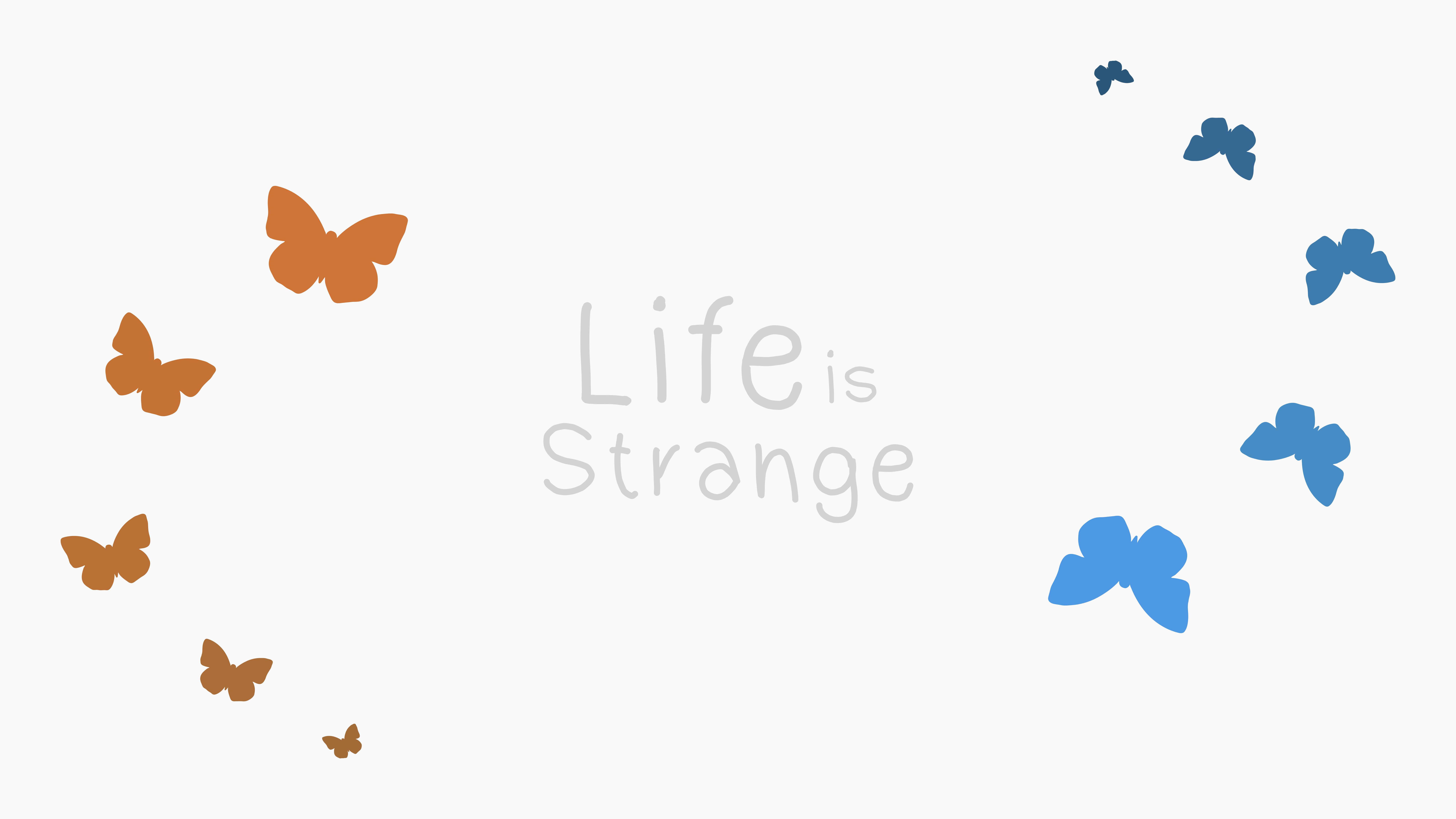 Laden Sie das Schmetterlinge, Minimalistisch, Computerspiele, Life Is Strange-Bild kostenlos auf Ihren PC-Desktop herunter