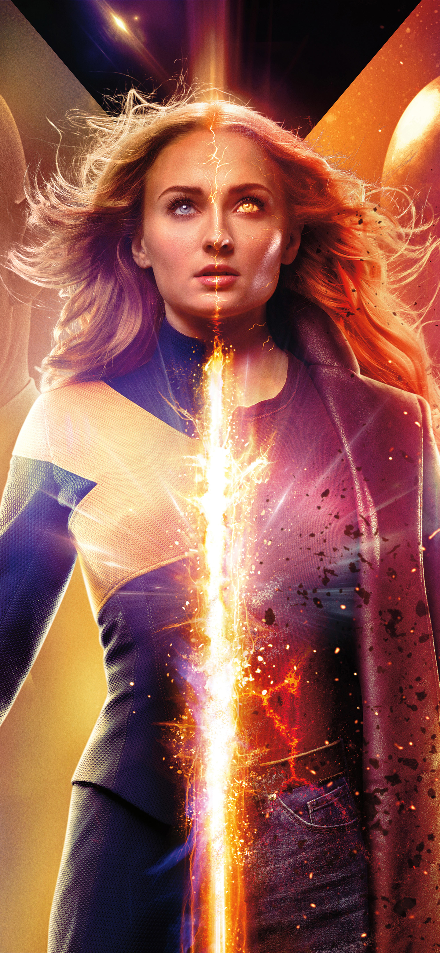 Laden Sie das X Men, Filme, X Men: Dark Phoenix, Sophie Turner-Bild kostenlos auf Ihren PC-Desktop herunter