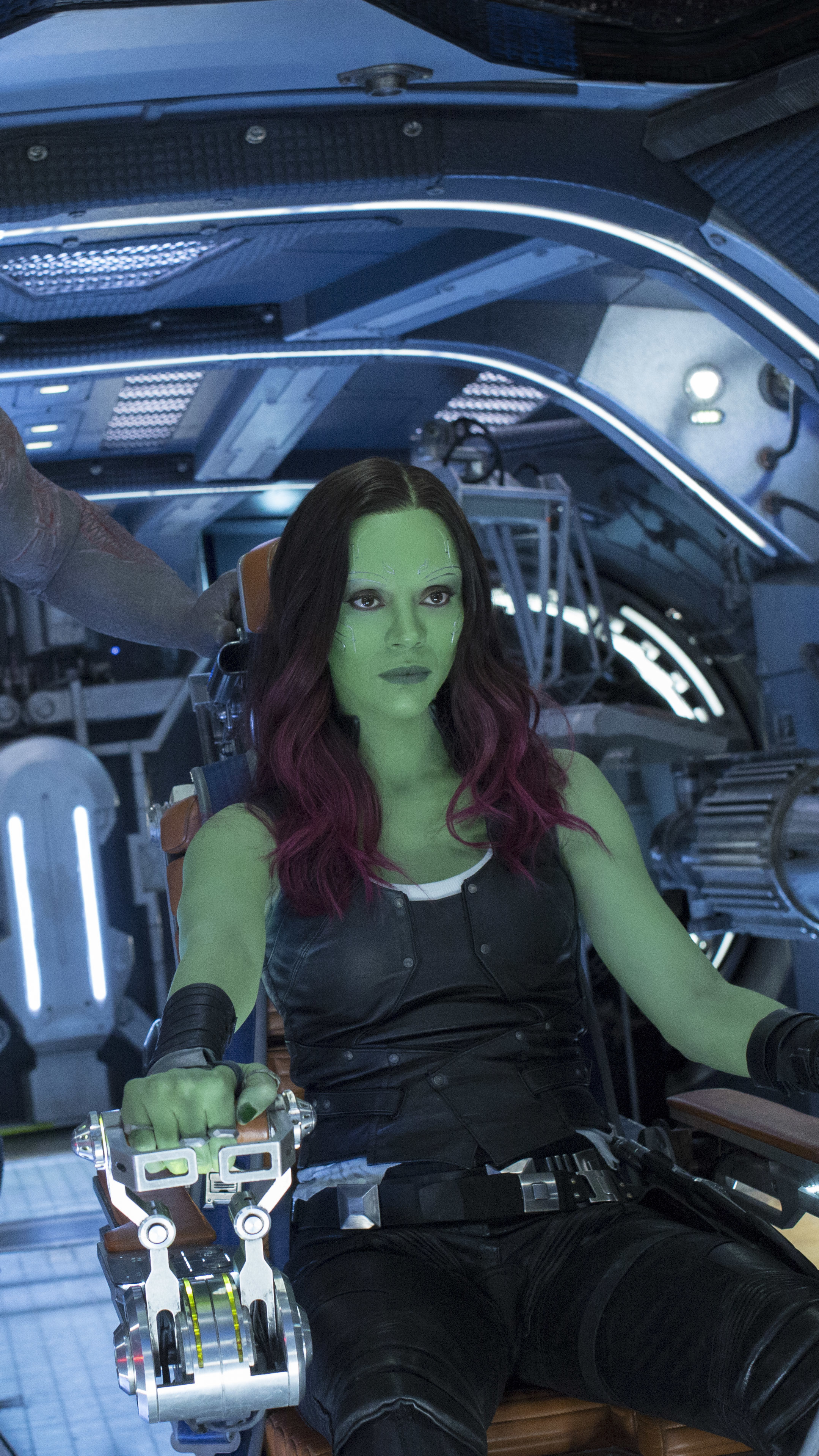 Baixar papel de parede para celular de Filme, Zoe Saldana, Gamora, Guardiões Da Galáxia Vol 2 gratuito.