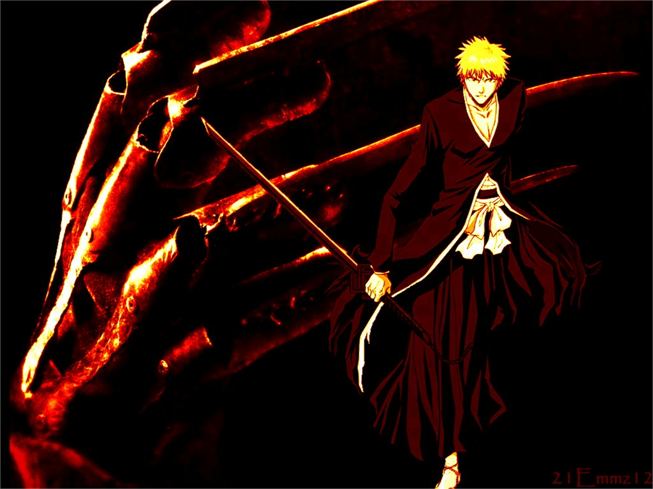 Laden Sie das Bleach, Animes, Ichigo Kurosaki-Bild kostenlos auf Ihren PC-Desktop herunter