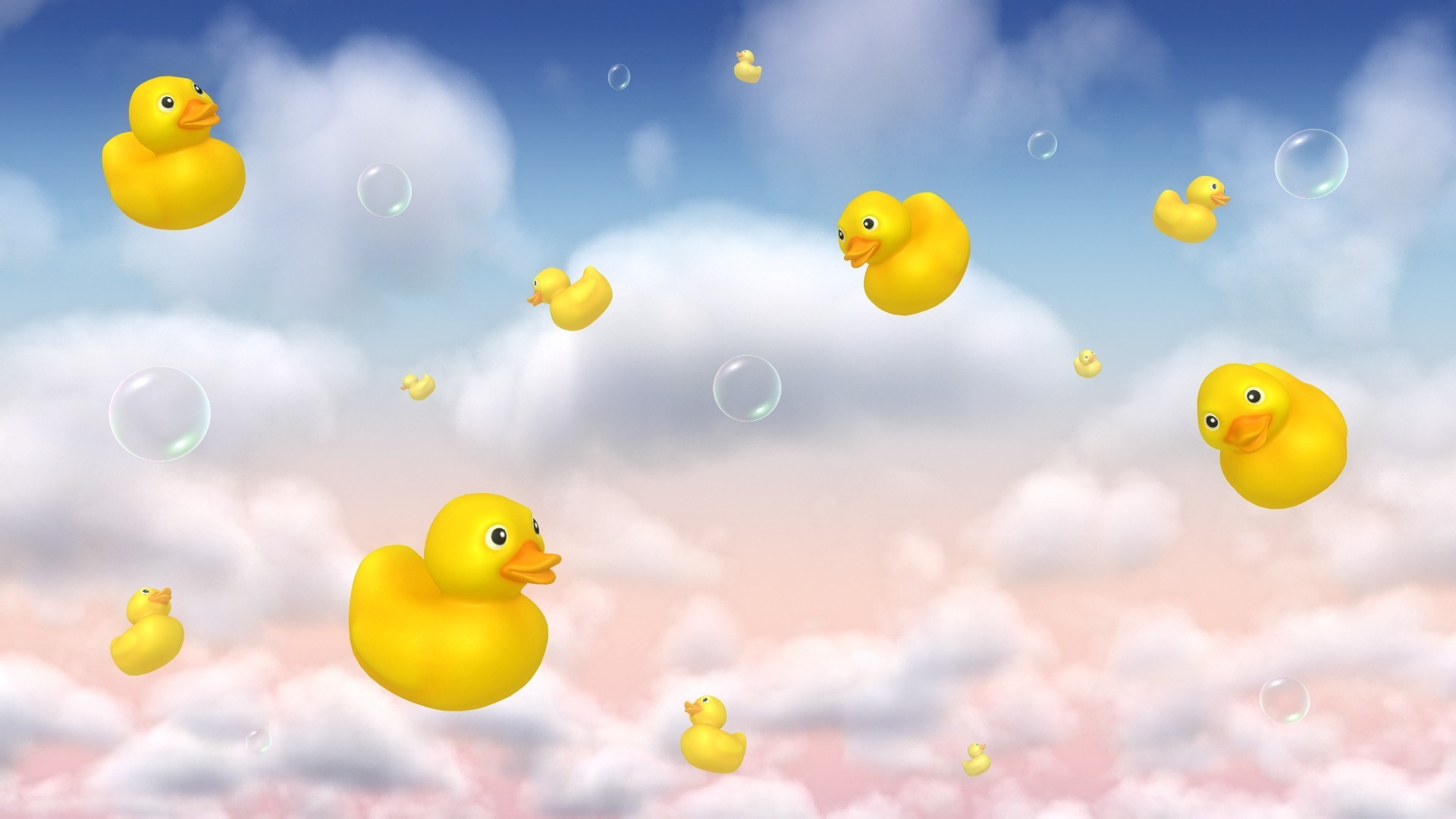 Free download wallpaper Animal, Duck, Artistic on your PC desktop