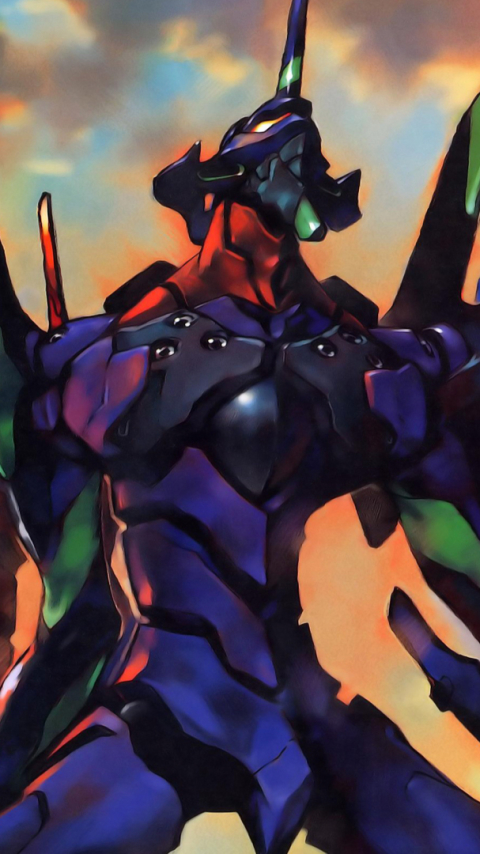 Handy-Wallpaper Evangelion, Animes, Neon Genesis Evangelion kostenlos herunterladen.